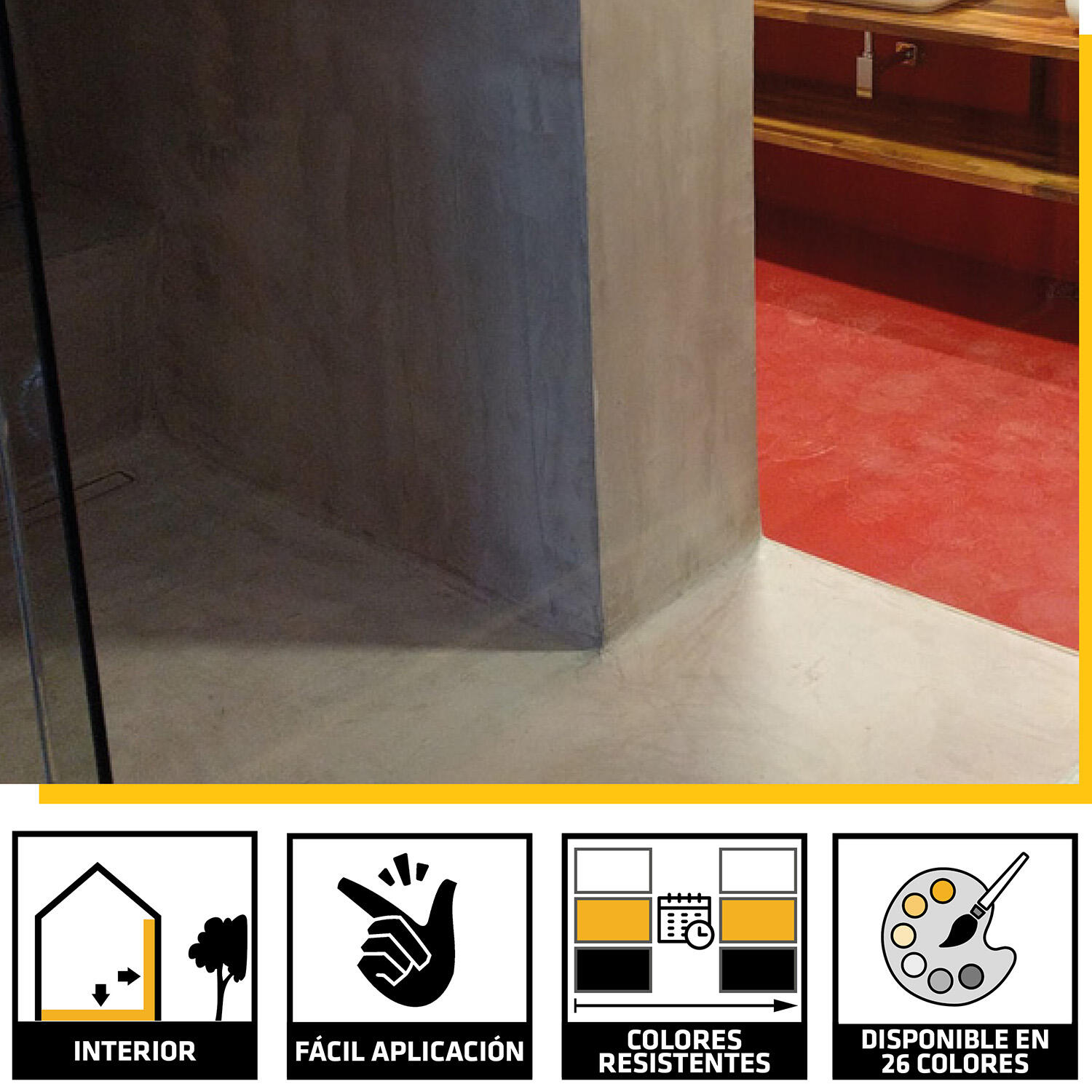 PIGMENTO DECORATIVO SIKADECOR COLOR MARFIL 0,5L  - 3