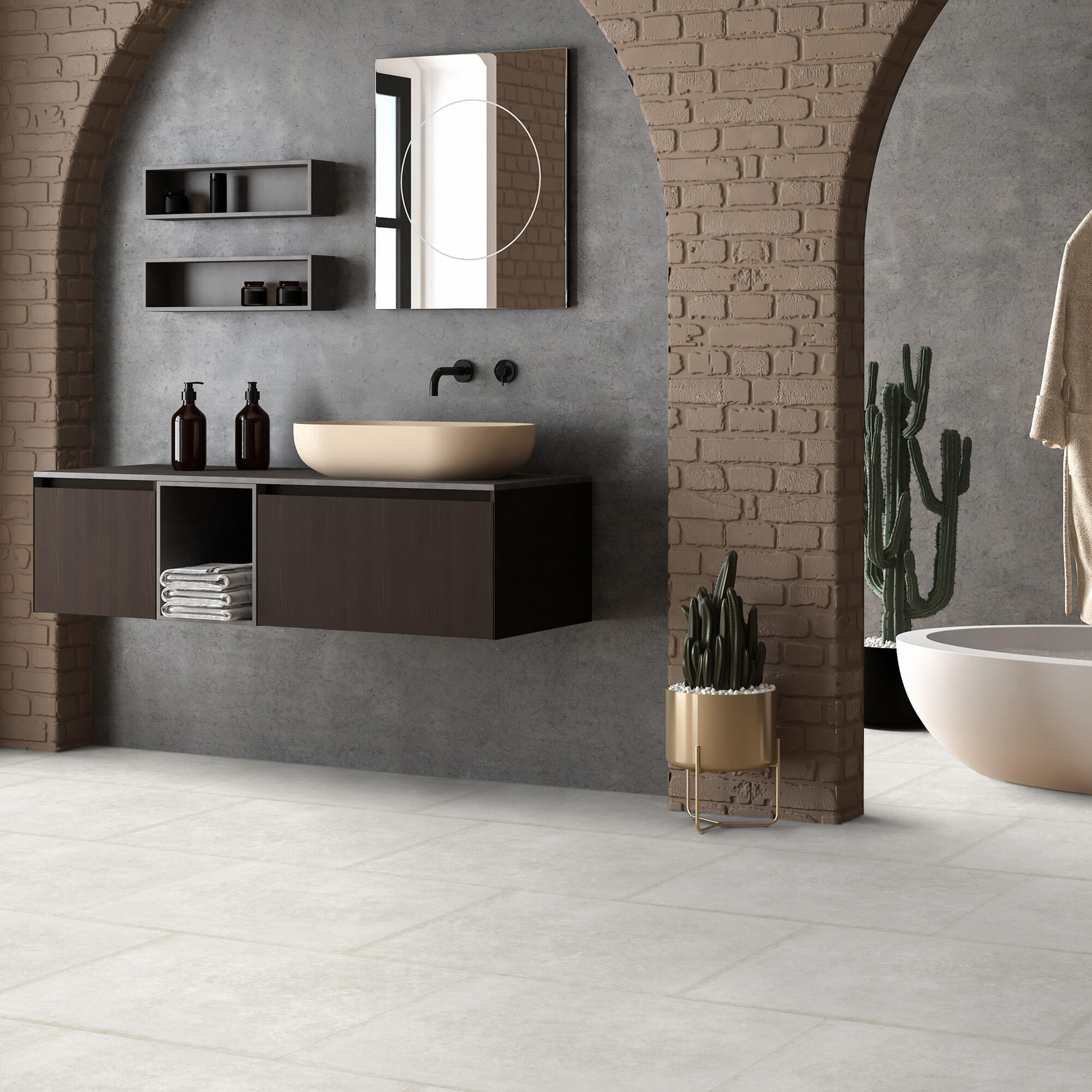Dalle PVC autoplombante sous-couche intégrée GERFLOR Senso unik suave pierre - 3