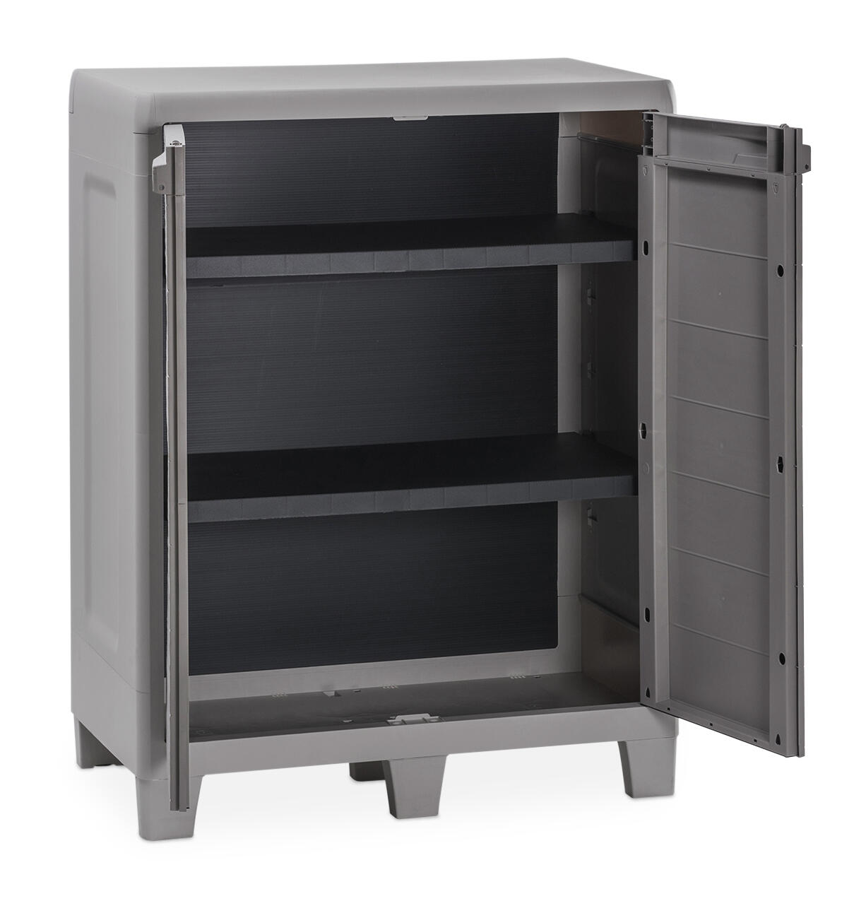 Armario de polipropileno para exterior TOOMAX 075 78 x 101 x 46 cm gris - 3