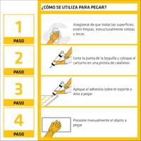 MASILLA A BASE DE POLIURETANO SIKAFLEX 11FC PURFORM 300 ML  BEIGE - 7