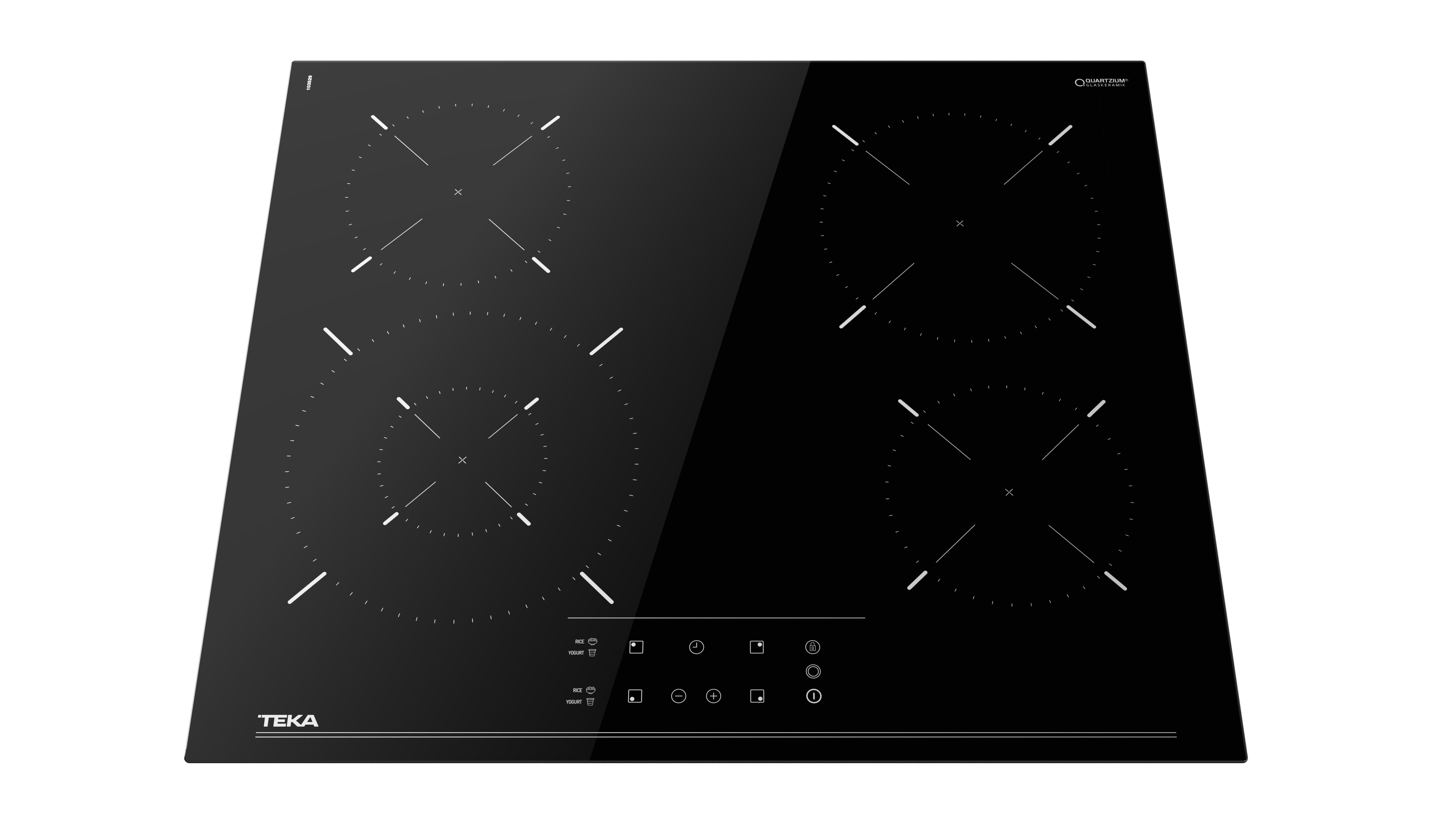 Placa de Vitrocerâmica Teka TBC 64120 TCS preta - 2
