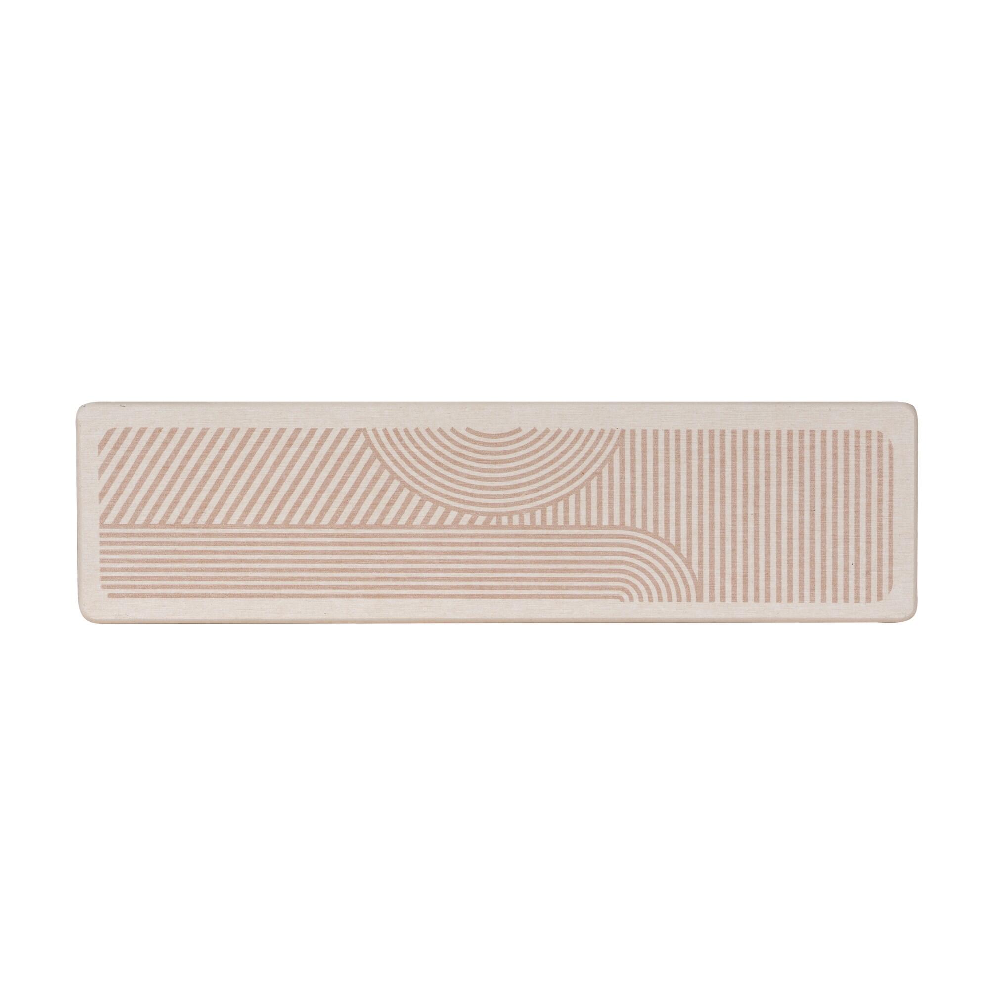 Tapete escorredor de louça em diatomite 30x40x0,9 cm bege Wenko - 26
