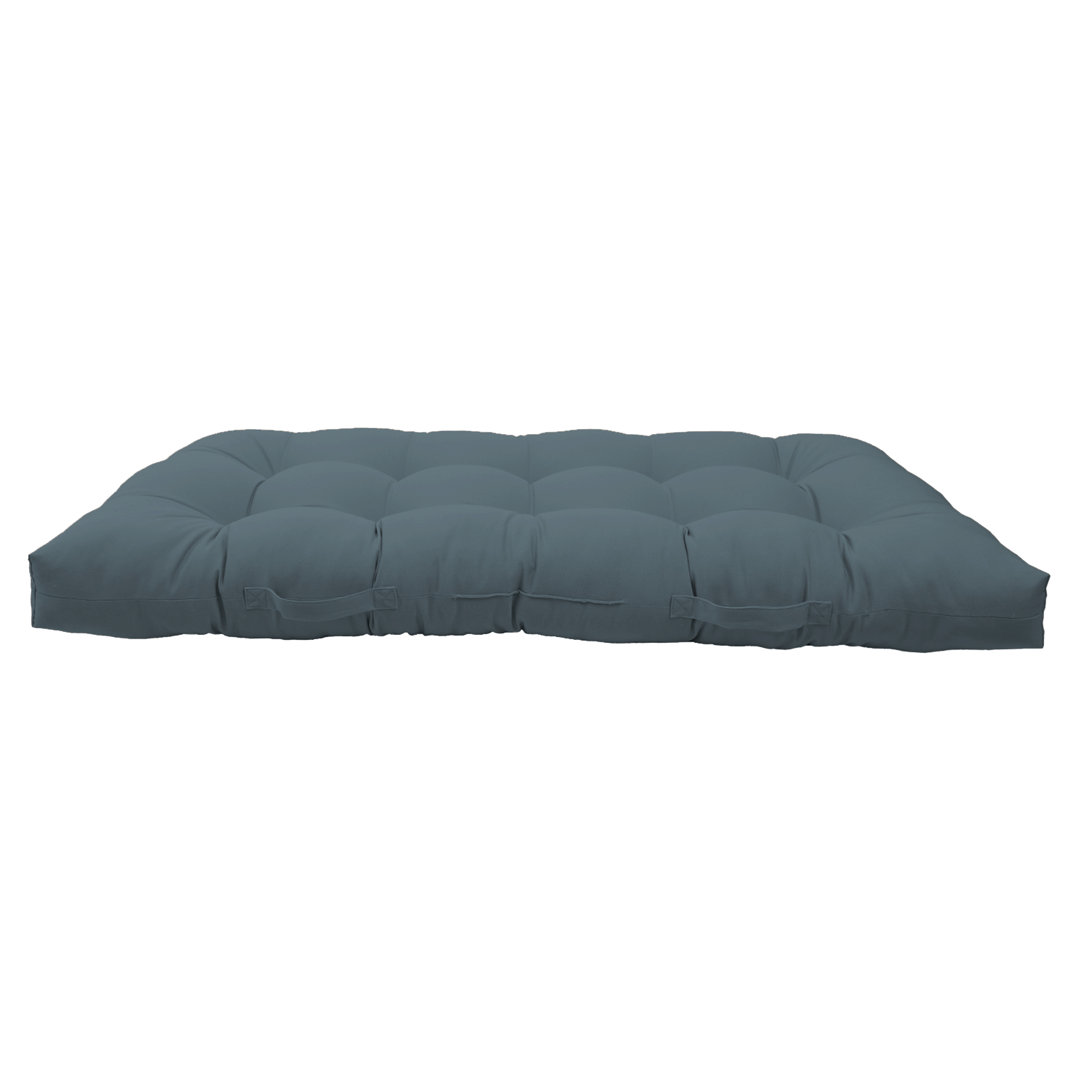 Coussin de sol New luck, gris bleu, l.60 x L.120 cm, INSPIRE - 3