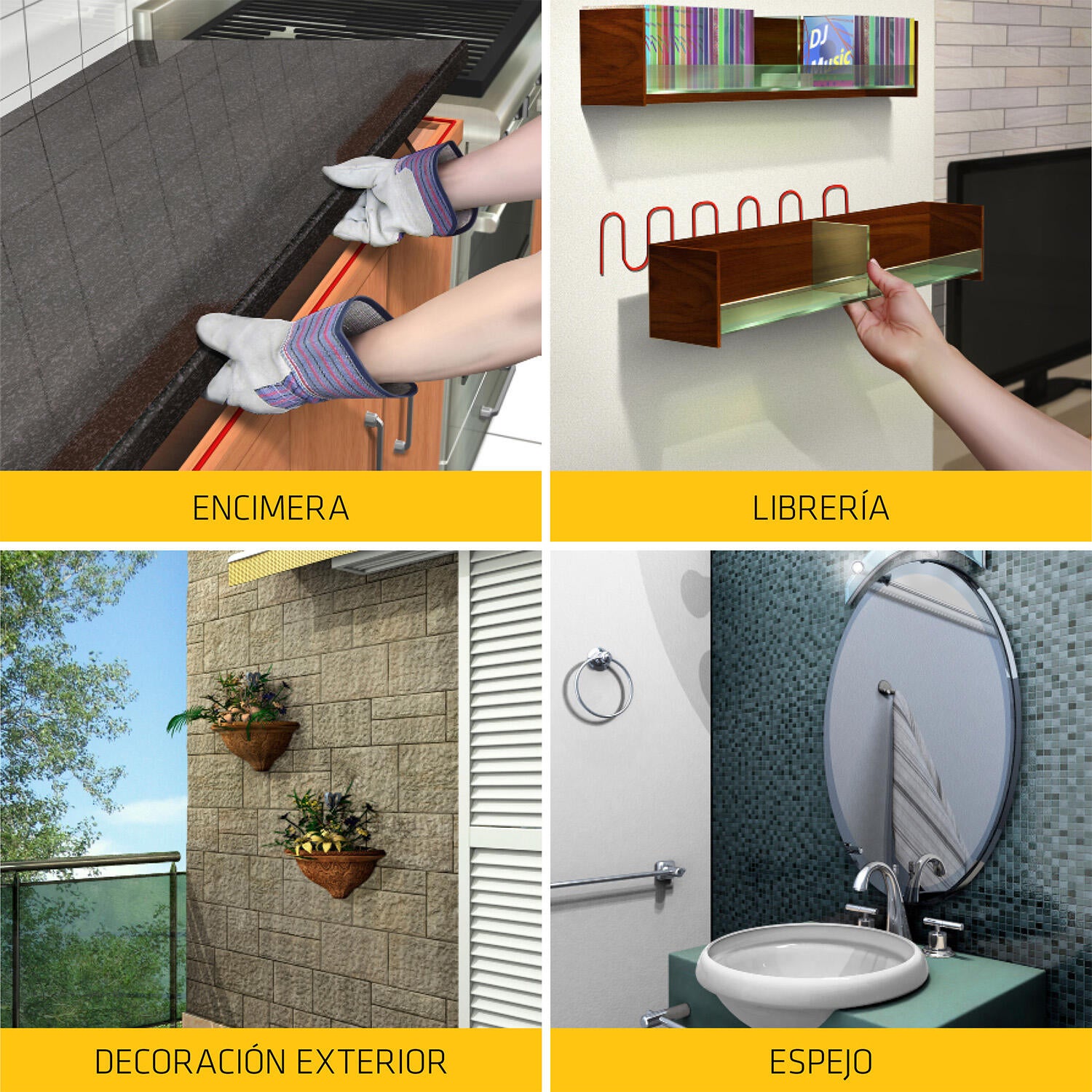 ADHESIVO DE MONTAJE SIKAFLEX 118 EXTREME GRAB 290 ML - 4