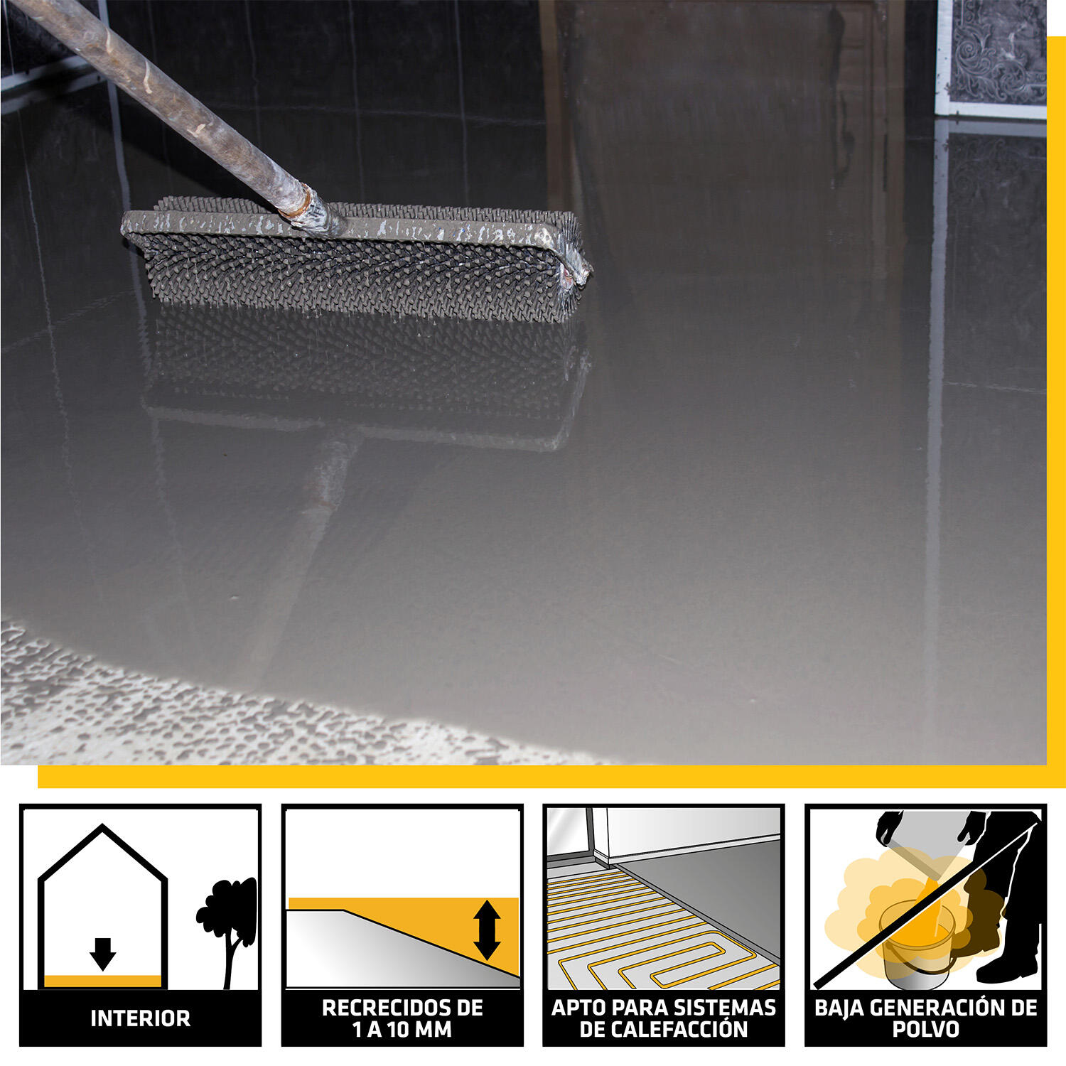 MORTERO AUTONIVELANTE SIKAFLOOR 100 LEVEL 1-10MM 25KG - 6