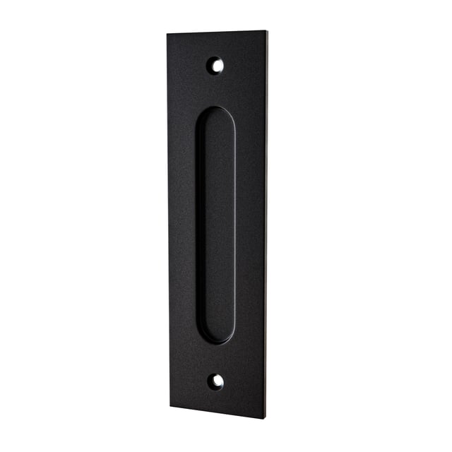 TIRADOR PUERTA CORREDERA ACERO NEGRO AMIG