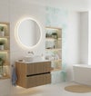 MUEBLE DE BAÑO NOVA GEO ALISTONADO 100CM ROBLE CLARO