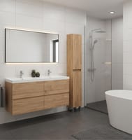 COLUMNA DE BAÑO BOSTON ROBLE 30X180X21CM - 1
