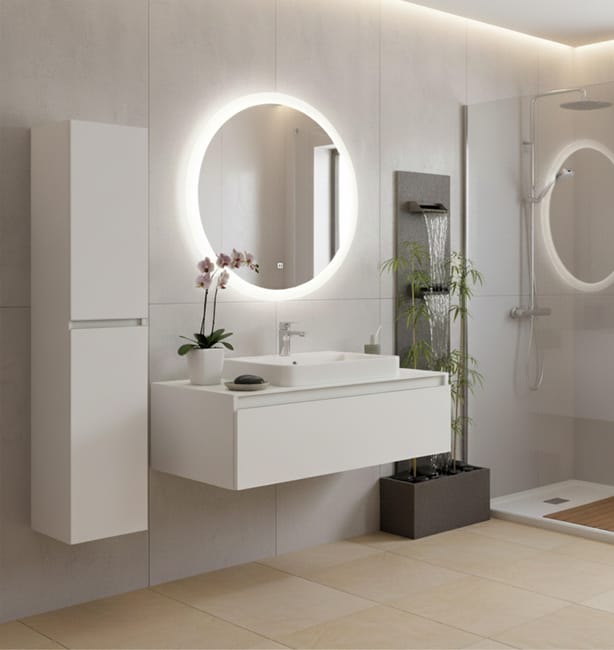 COLUMNA DE BAÑO ATLANTIS BLANCO 35X160X25CM - 1