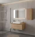 ARMARIO PARED BAÑO ATLANTIS MIEL 35X80X25CM - 1