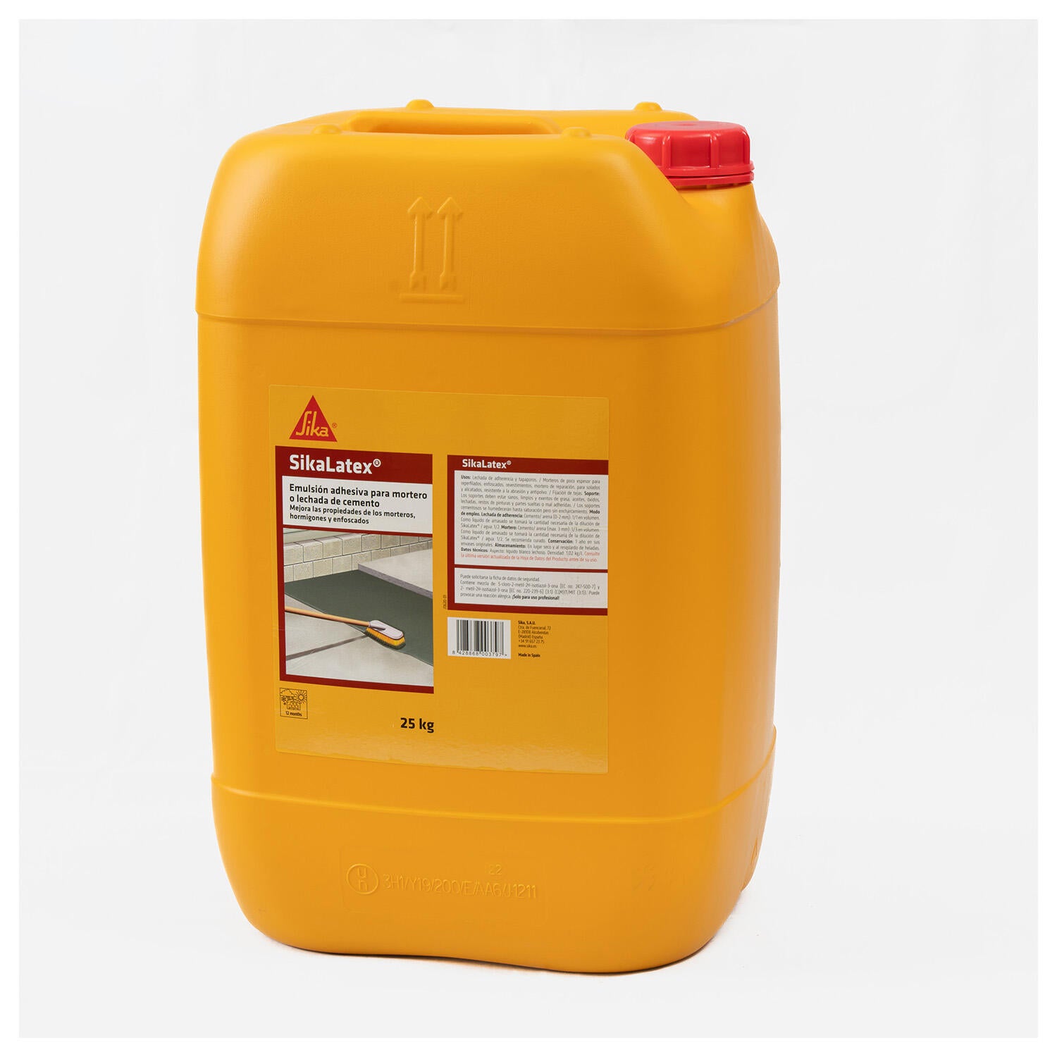 EMULSIÓN ADHESIVA SIKALATEX 25 KG - 2