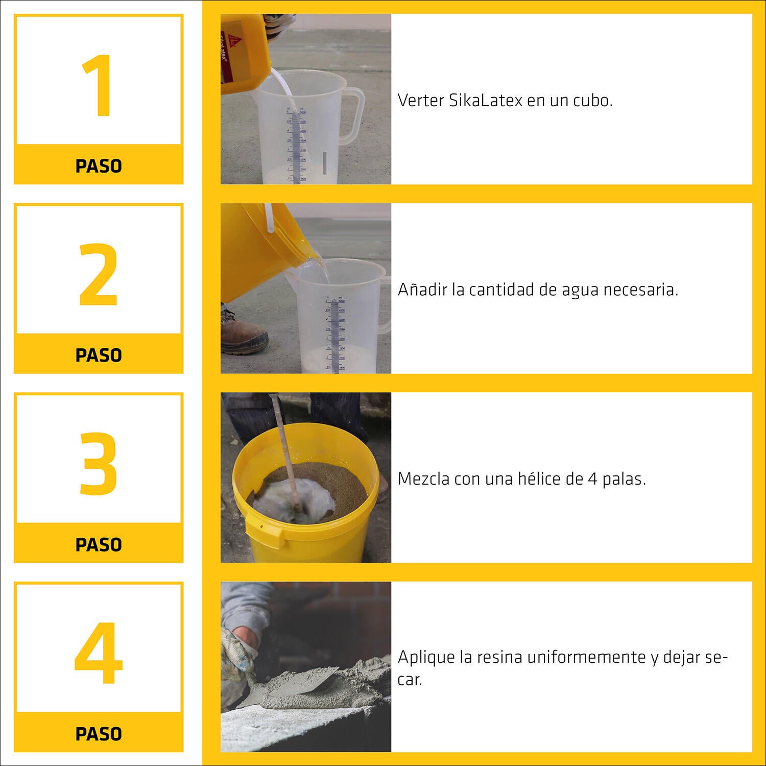 EMULSIÓN ADHESIVA SIKALATEX 5 KG - 6