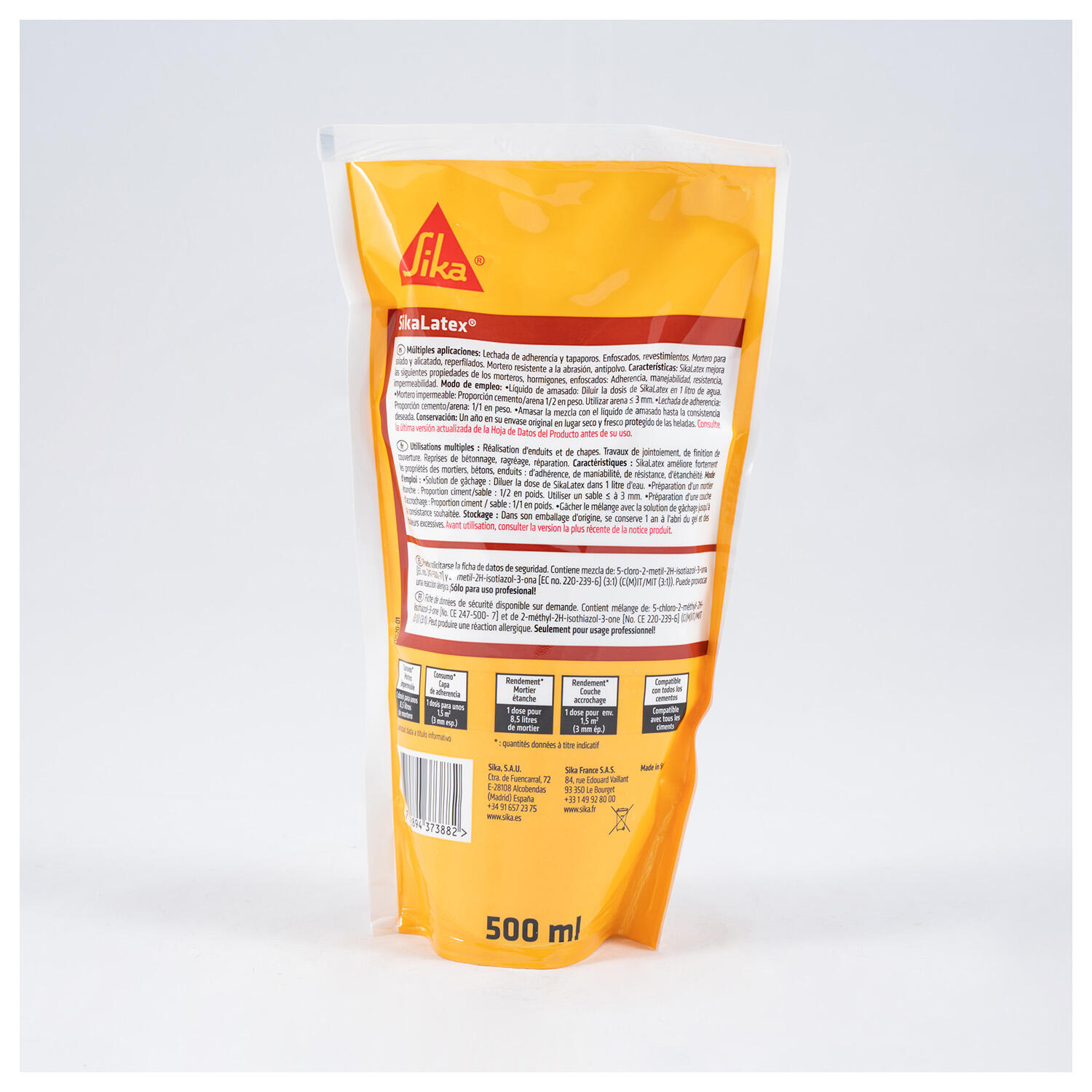 EMULSIÓN ADHESIVA SIKALATEX 0,5 L - 2