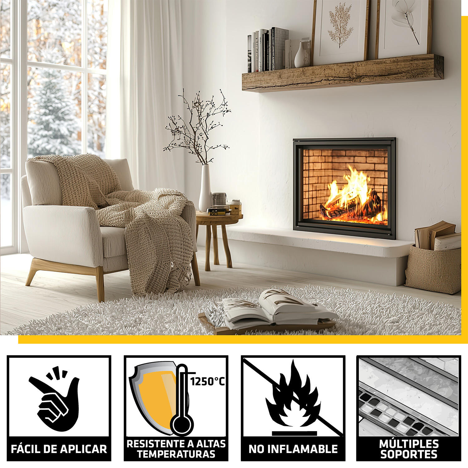 MASILLA  IGNIFUGA SIKASEAL 403 HEAT 310 CM3 - 3