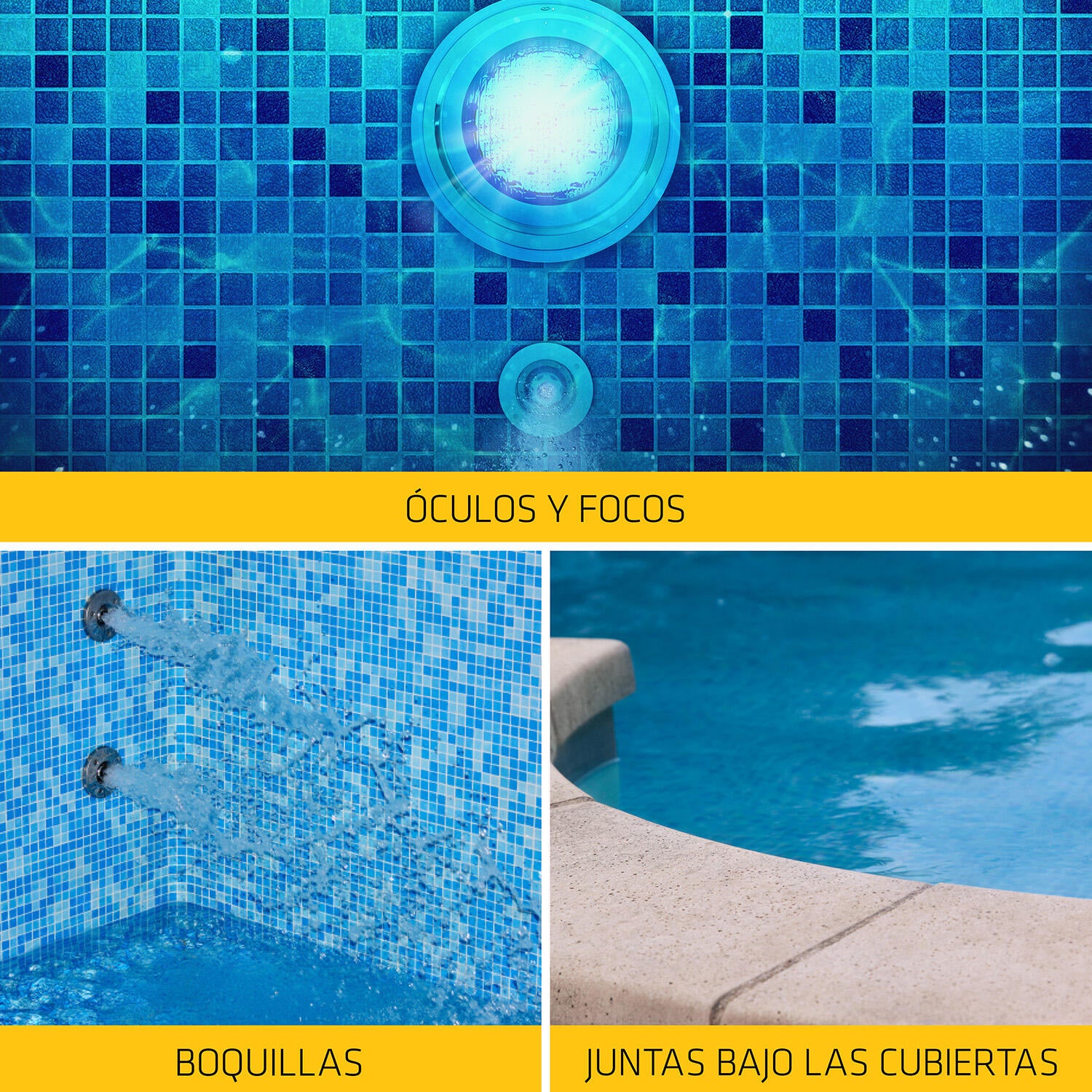 SELLADOR PISCINA SIKASIL POOL 300ML BLANCO - 4