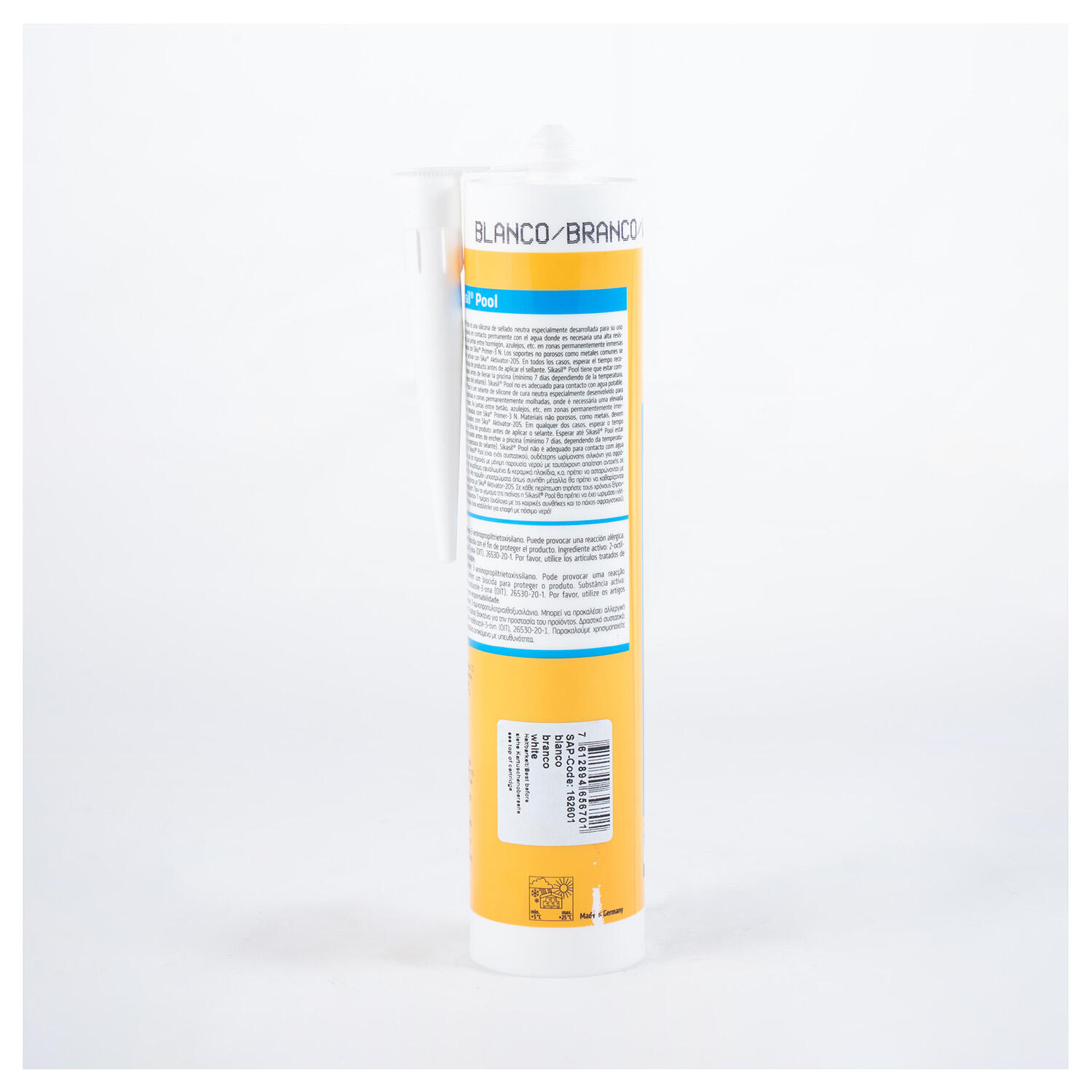 SELLADOR PISCINA SIKASIL POOL 300ML BLANCO - 3