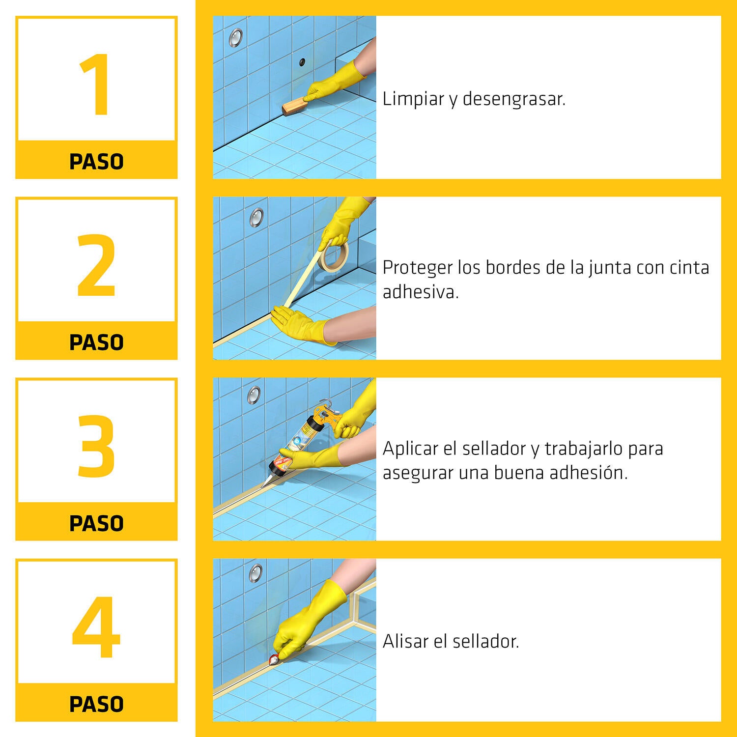 SELLADOR PISCINA SIKASIL POOL 300ML BLANCO - 7