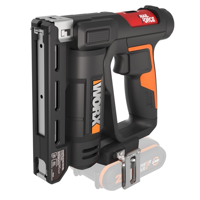 Agrafeuse/Cloueuse de finition 20V WORX - WX843.9 (sans batterie ni chargeur)