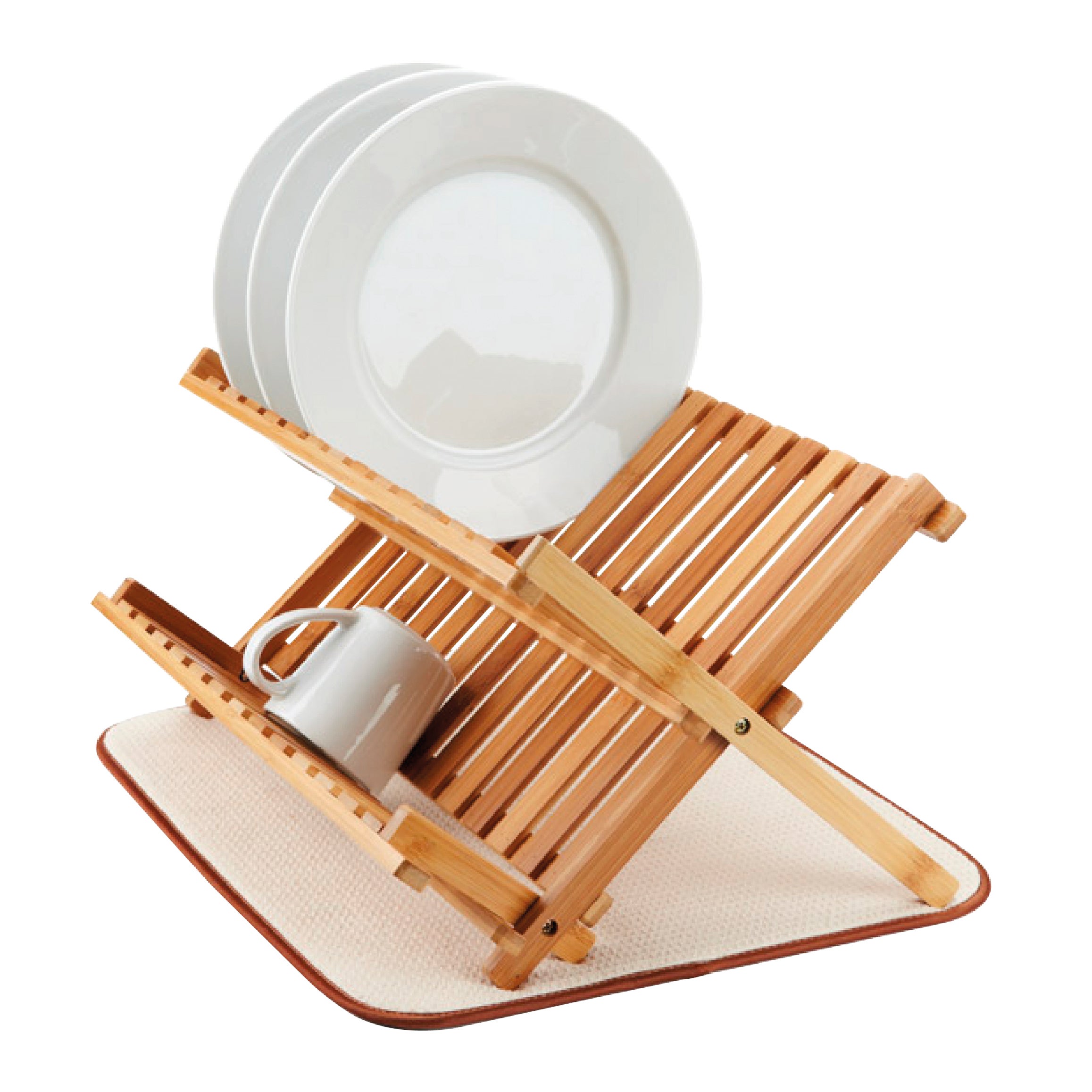 Tappeto protettivo per lavello Droppy bianco L 48 x P 40 cm - 4