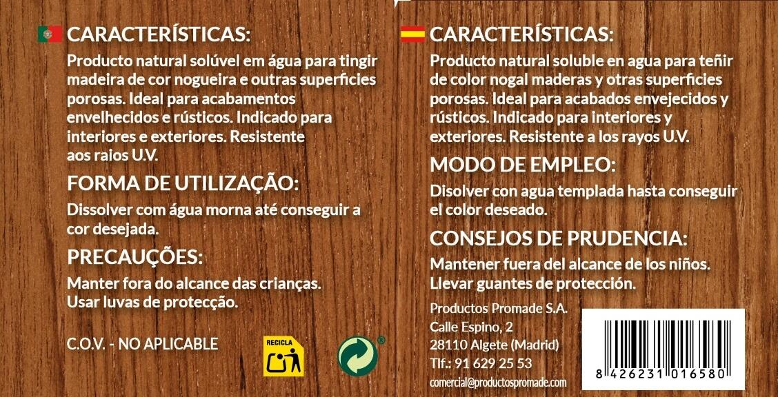 TINTE EXTRACTO NOGALINA 250GR - 2