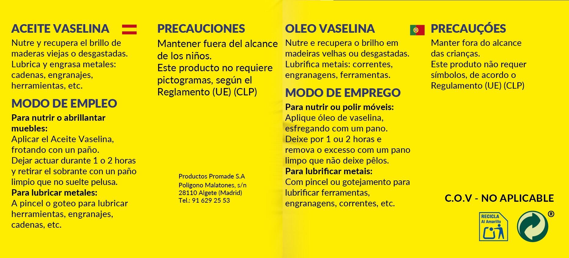 ACEITE VASELINA 750 ML - 2