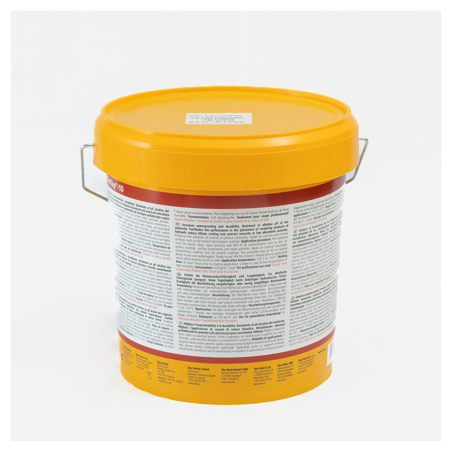 IMPRIMACIÓN DE ADHERENCIA SIKATOP-10 5 KG - 2