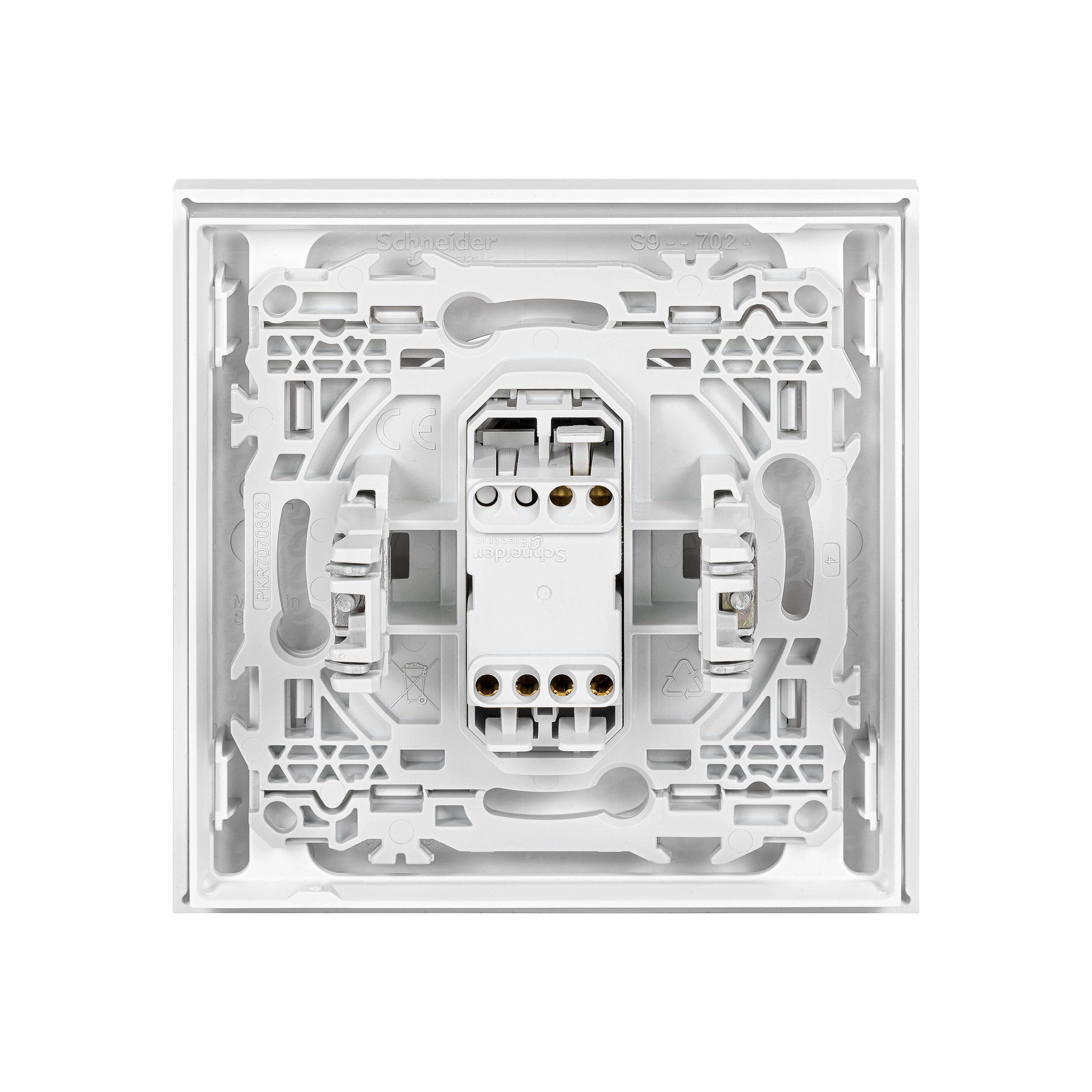 Interrupteur va-et-vient ou poussoir complet Odace, SCHNEIDER ELECTRIC, blanc - 2