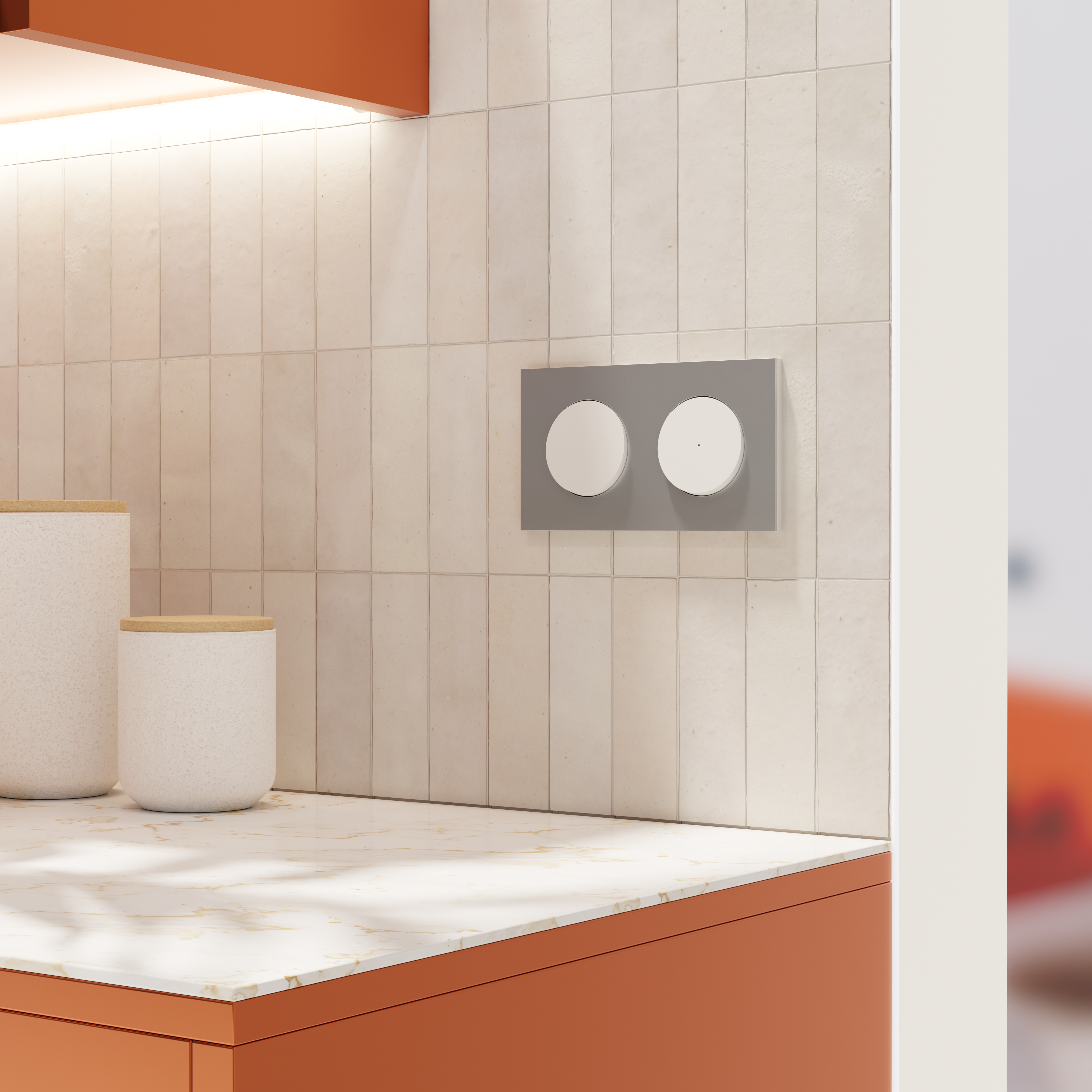 Interrupteur va-et-vient ou poussoir Odace, SCHNEIDER ELECTRIC, blanc - 3