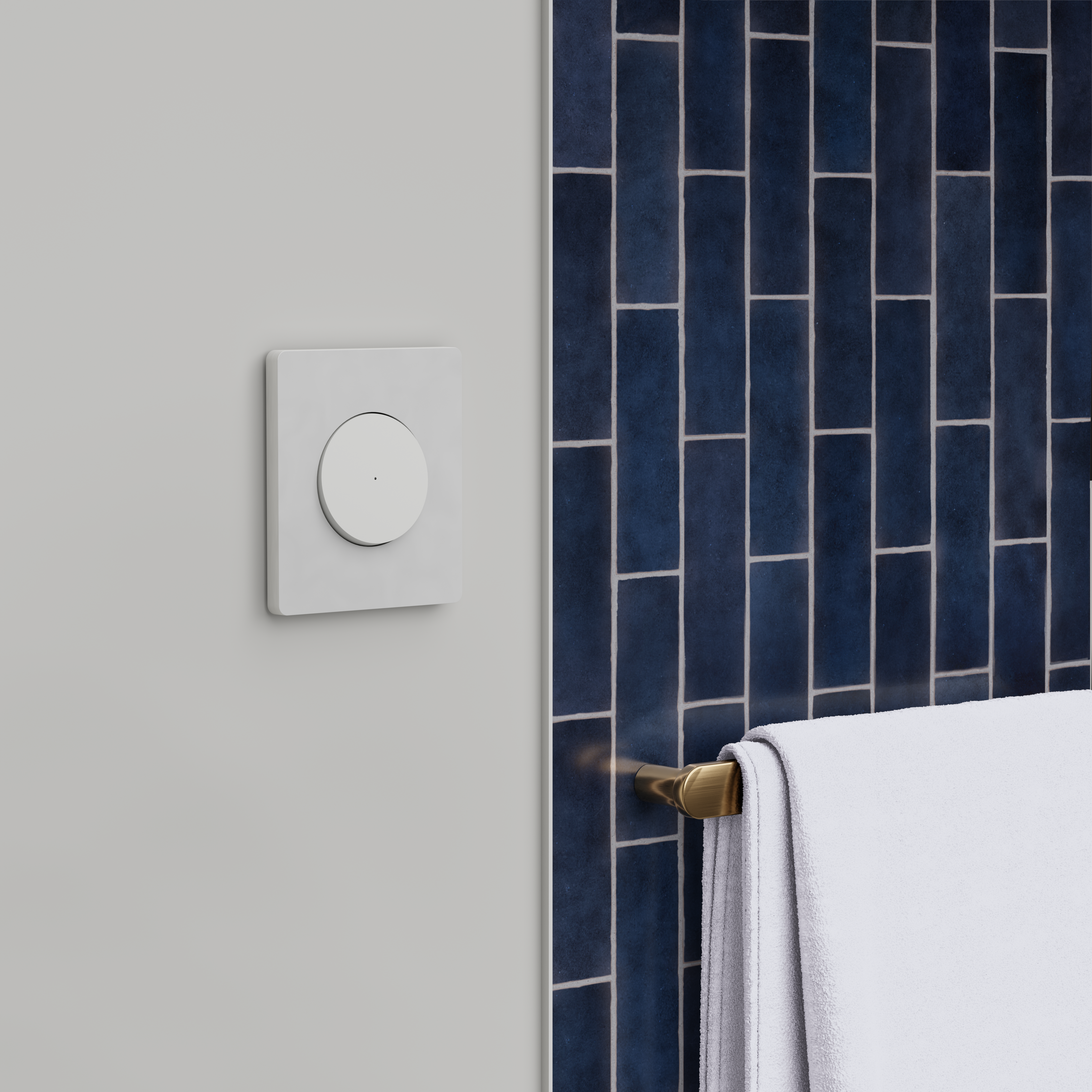 Interrupteur va-et-vient ou poussoir lumineux, SCHNEIDER ELECTRIC Odace, blanc - 3