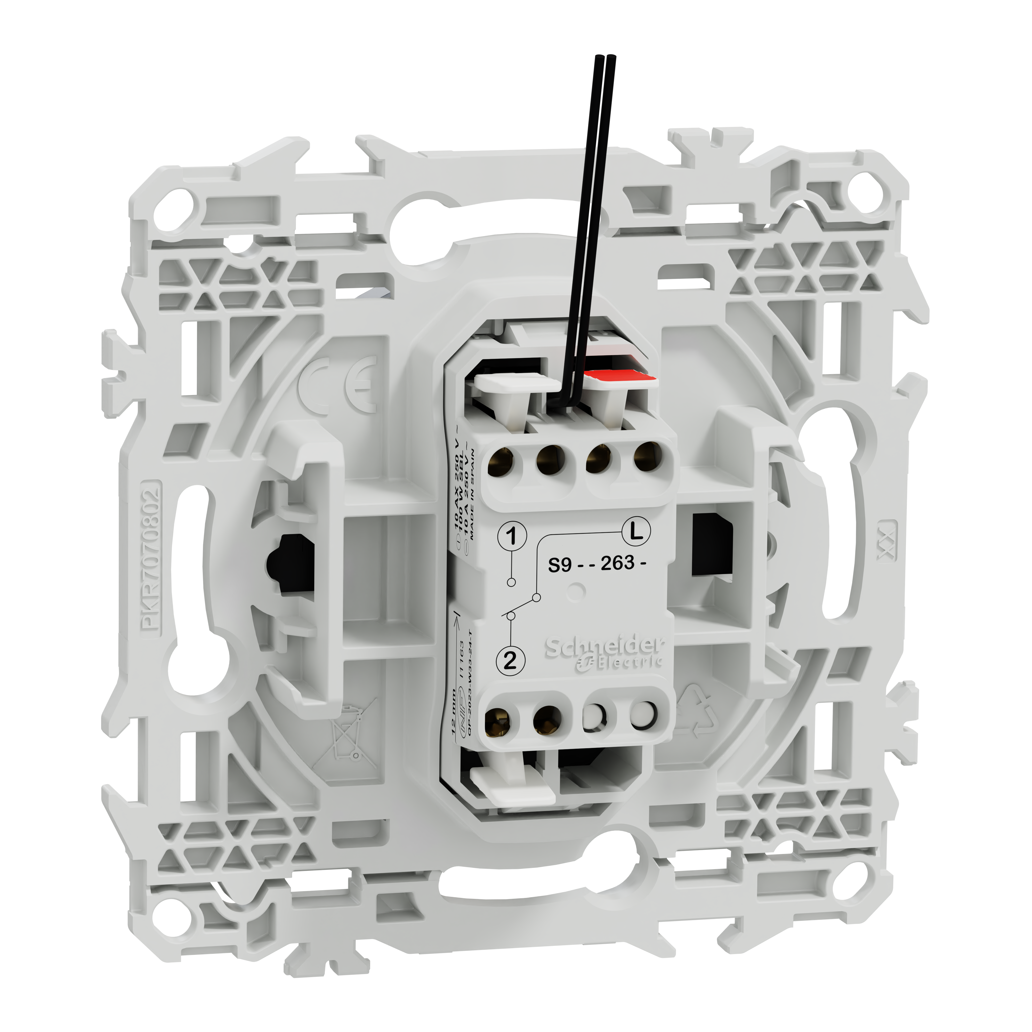 Interrupteur va et vient ou poussoir lumineux ODACE  -SCHNEIDER ELECTRIC - 3