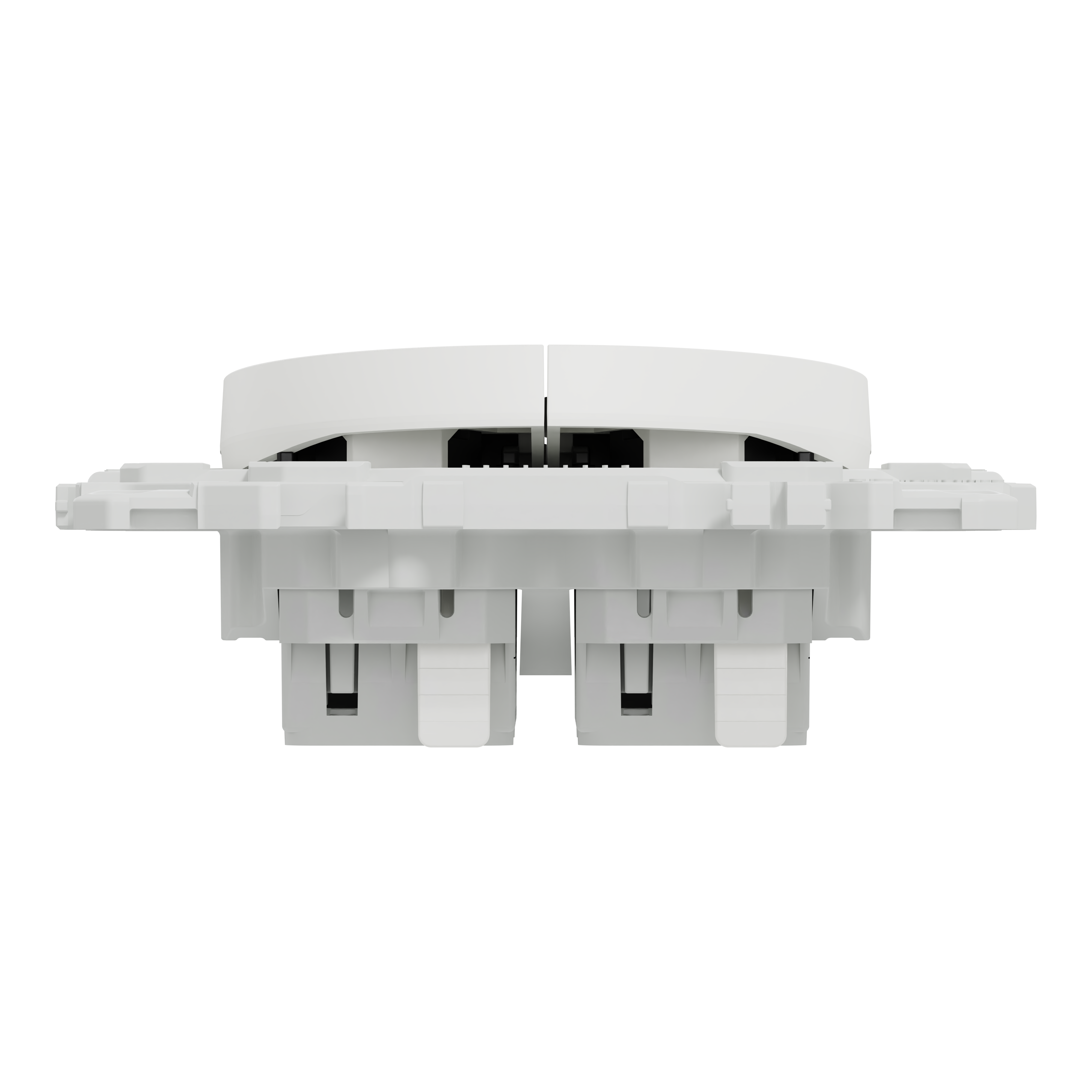 Double interrupteur va-et-vient ou poussoir Odace, SCHNEIDER ELECTRIC, blanc - 10