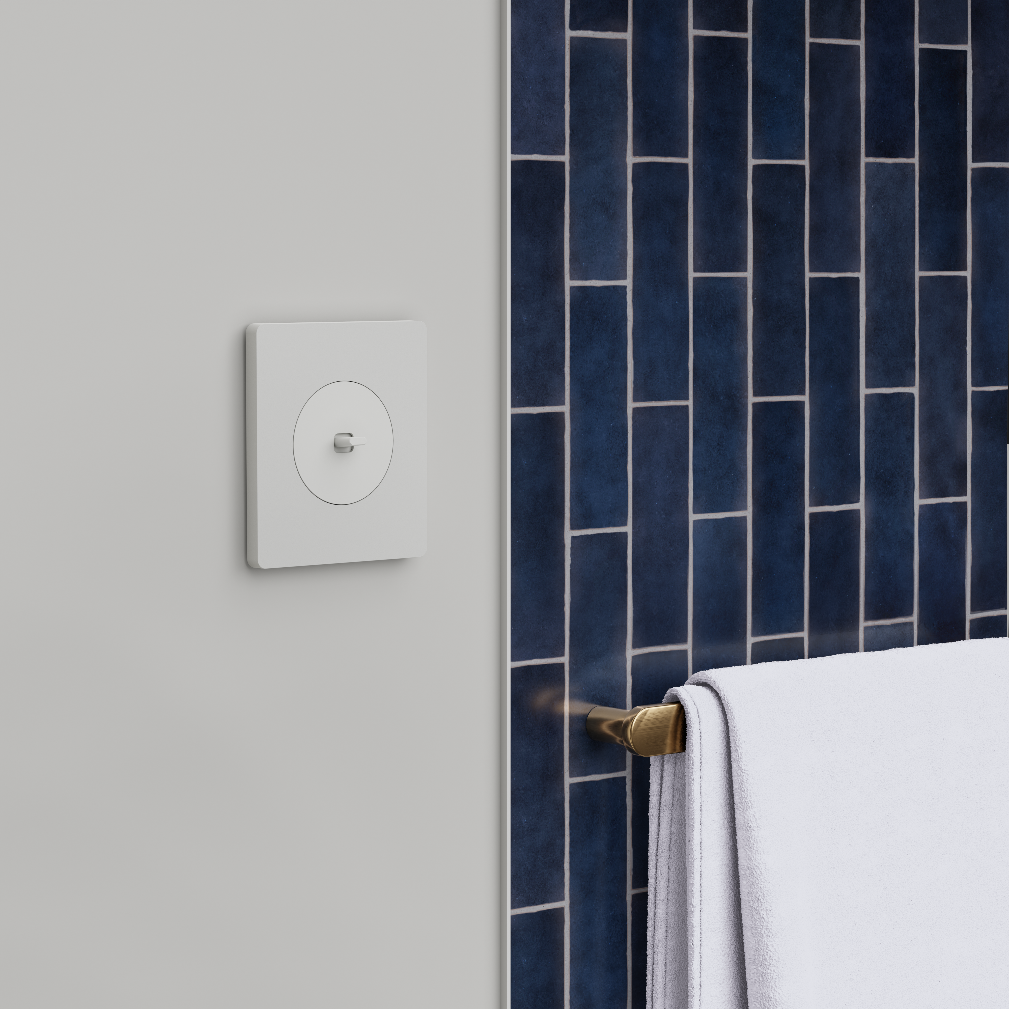 Interrupteur va-et-vient ou poussoir à levier Odace, SCHNEIDER ELECTRIC, blanc - 3