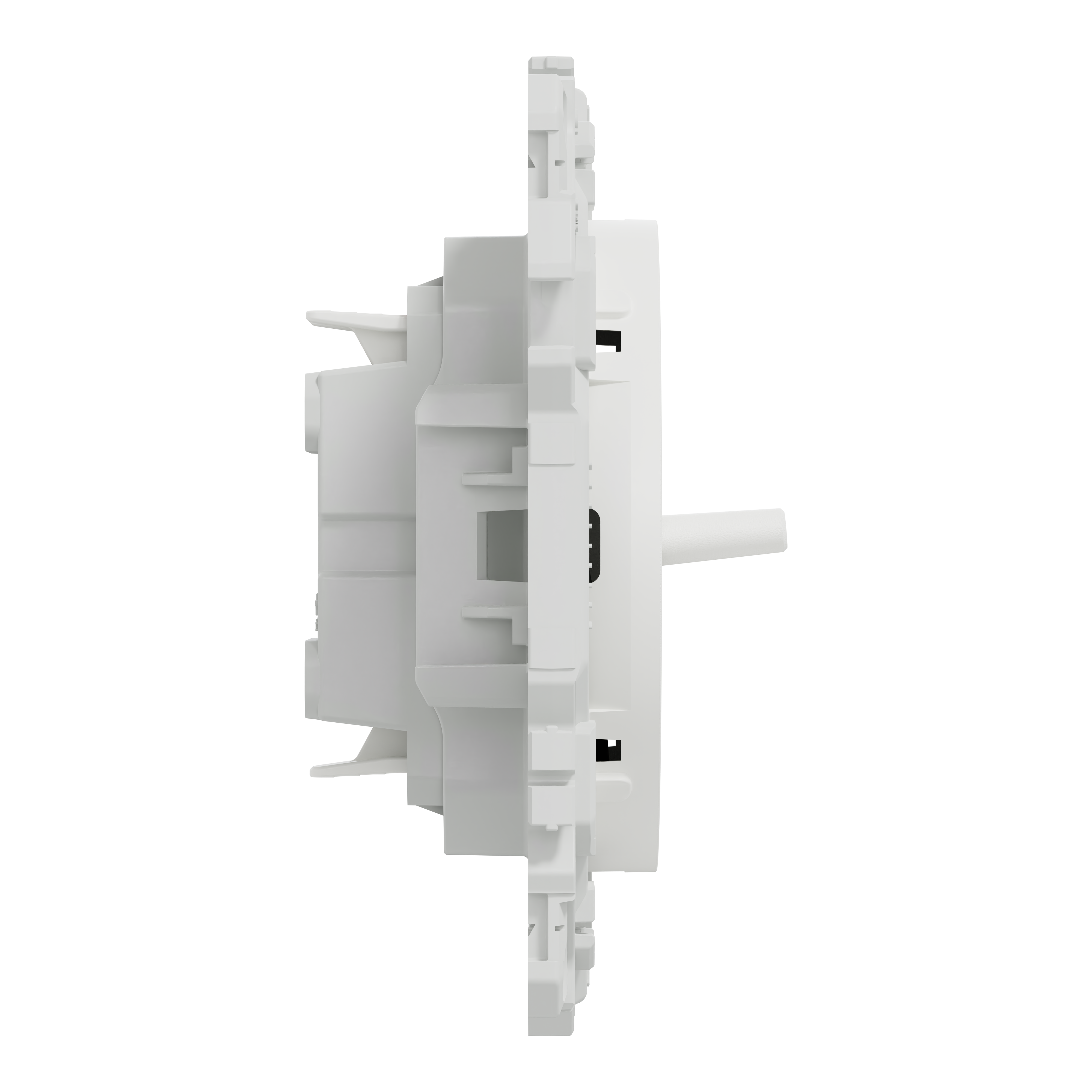 Interrupteur va-et-vient ou poussoir à levier Odace, SCHNEIDER ELECTRIC, blanc - 7