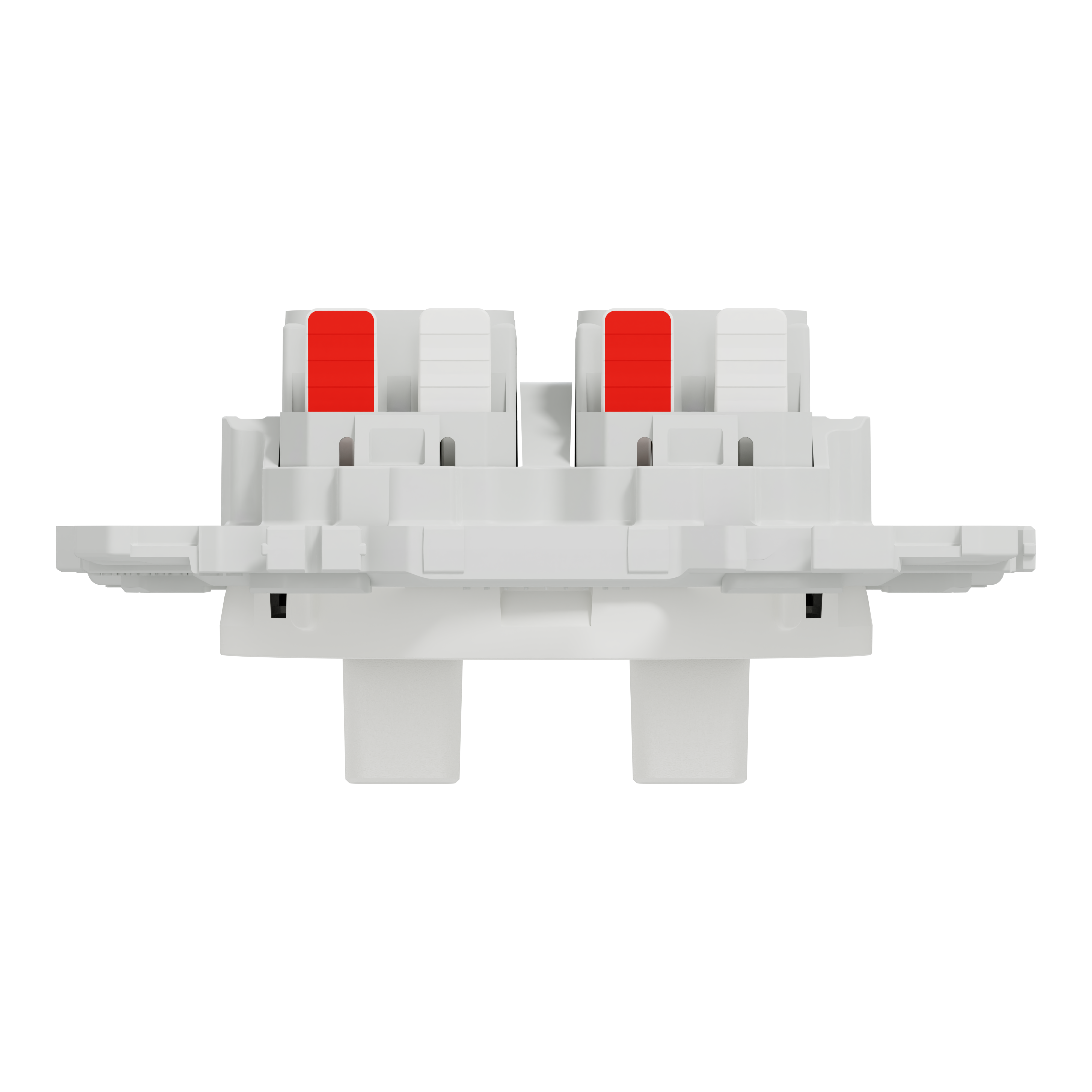 Double interrupteur va-et-vient/pouss. à levier Odace, SCHNEIDER ELECTRIC, blanc - 9