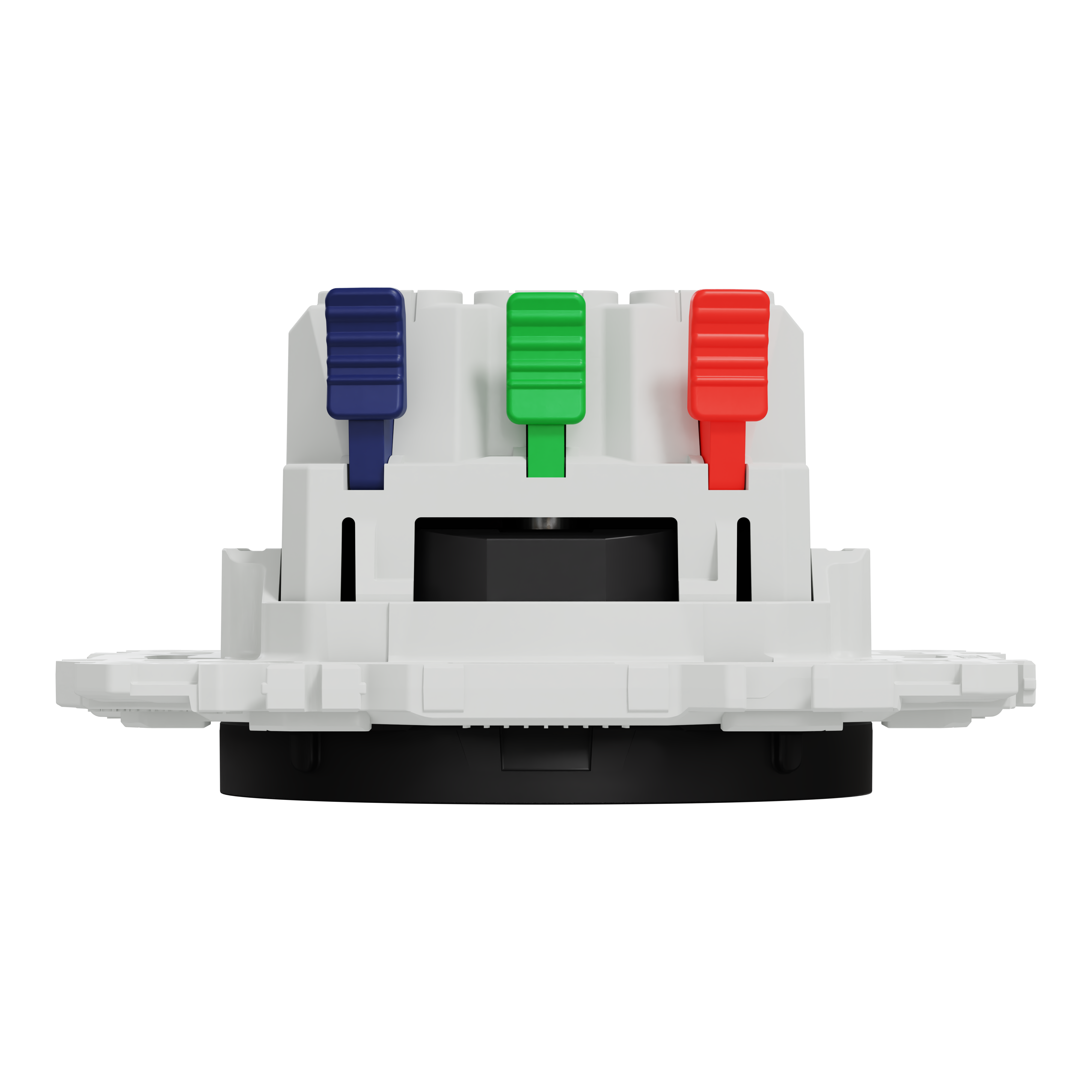 Prise affleurante avec terre Odace, SCHNEIDER ELECTRIC, noir - 12