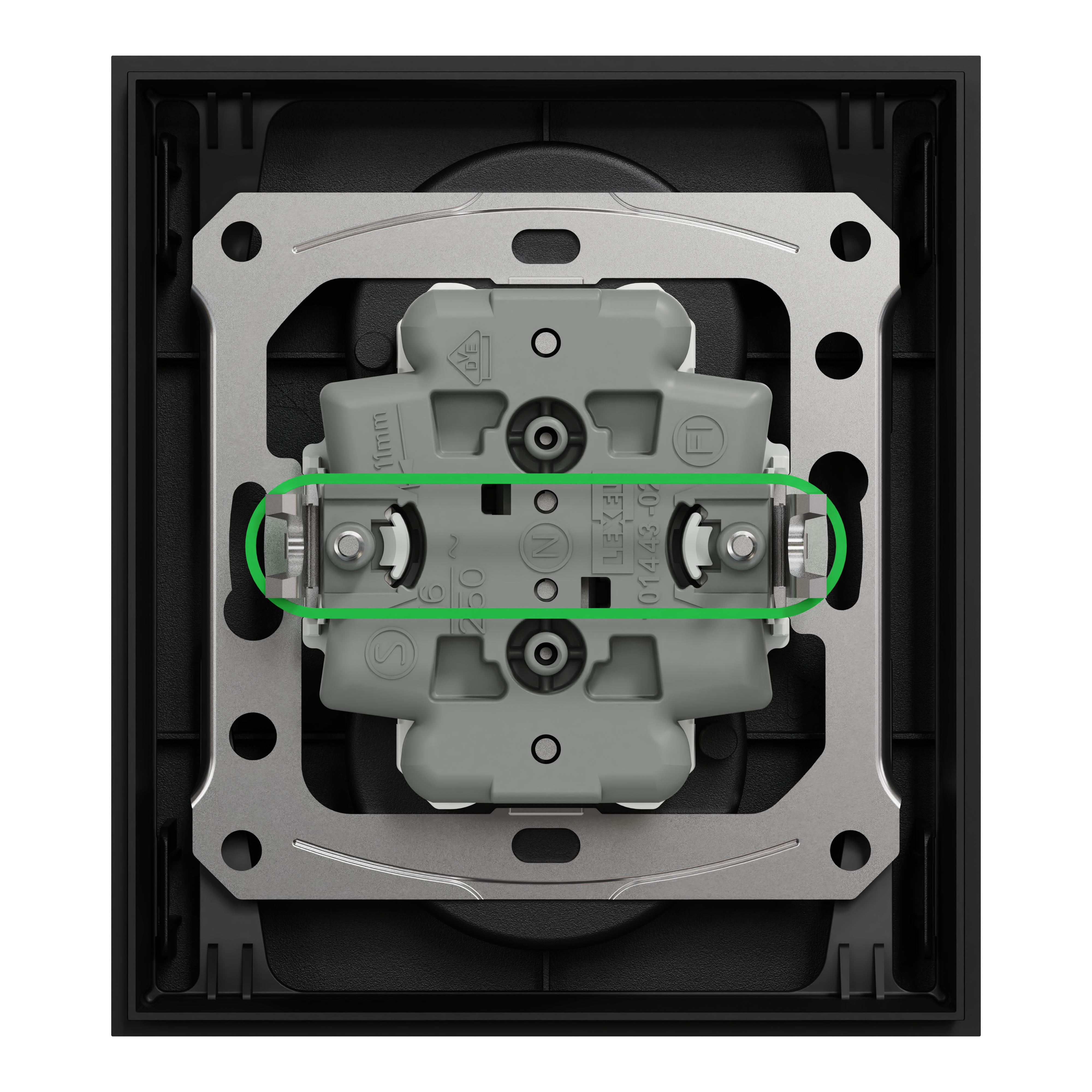 Double prise de courant 2P+T encastrable ODACE - SCHNEIDER ELECTRIC - 5