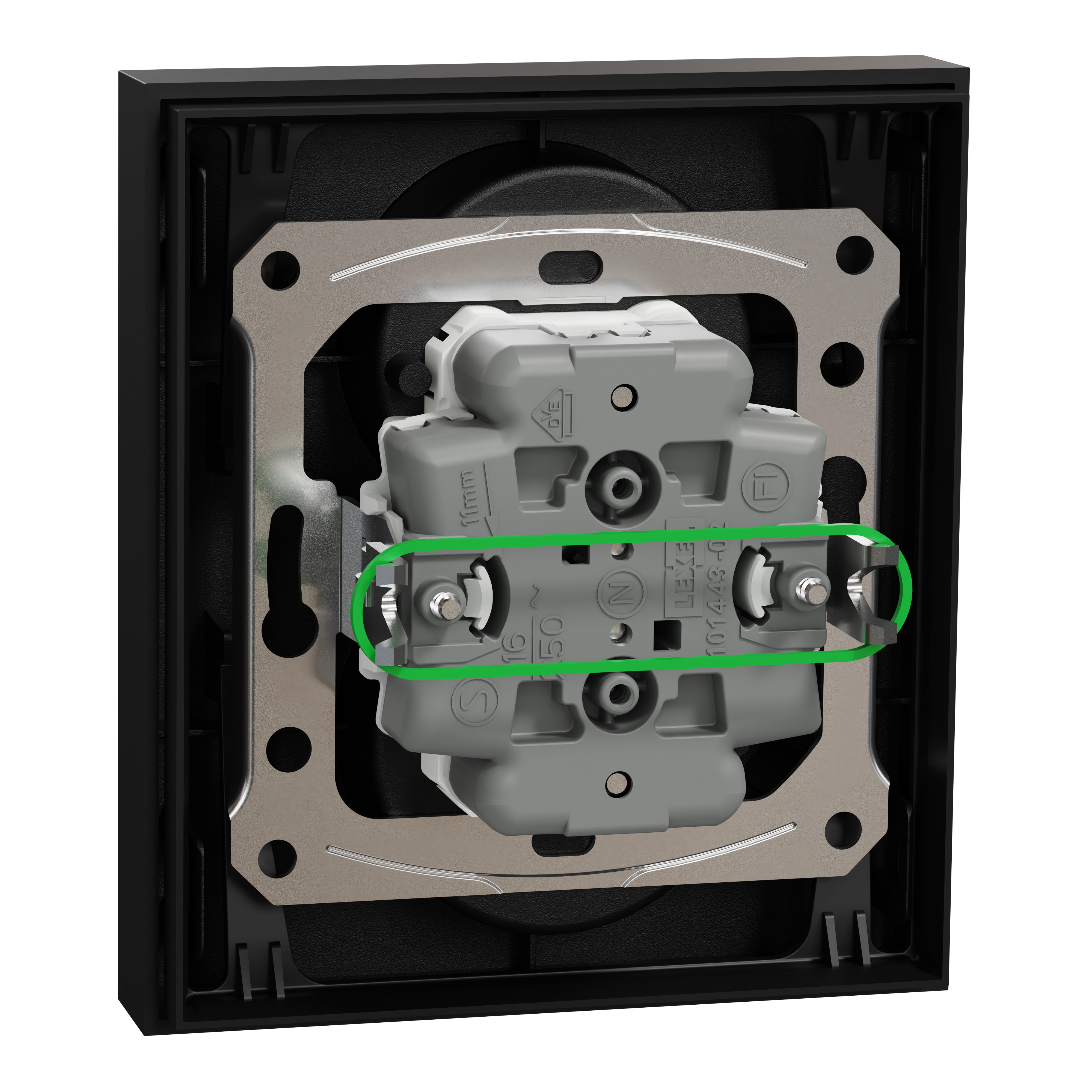 Double prise de courant 2P+T encastrable ODACE - SCHNEIDER ELECTRIC - 4
