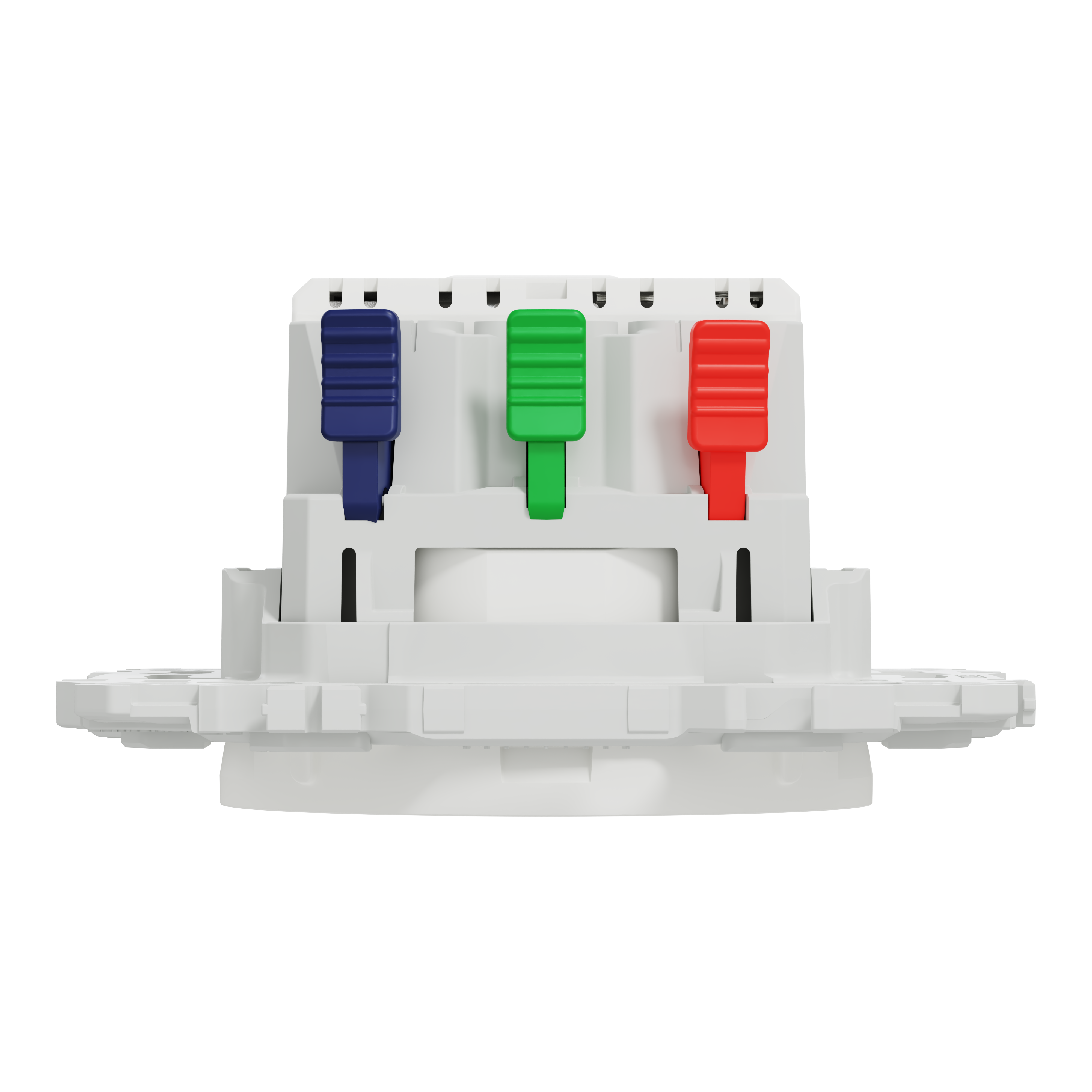 Prise affleurante avec terre + chargeur USB C Odace, SCHNEIDER ELECTRIC, blanc - 13