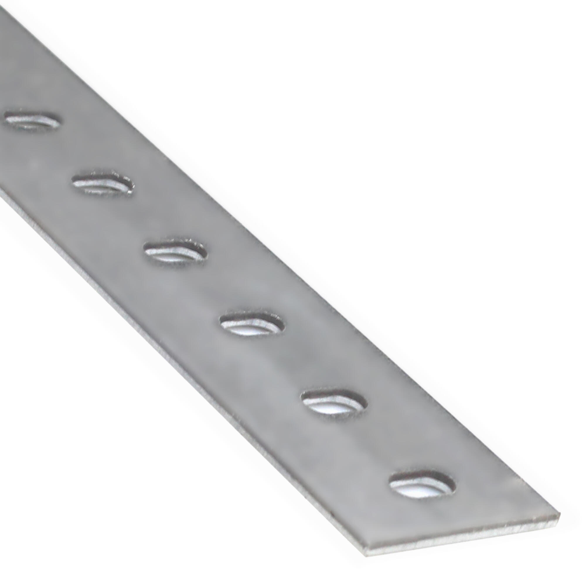 Plat aluminium brut argent perforé, L.1000 mm | Leroy Merlin