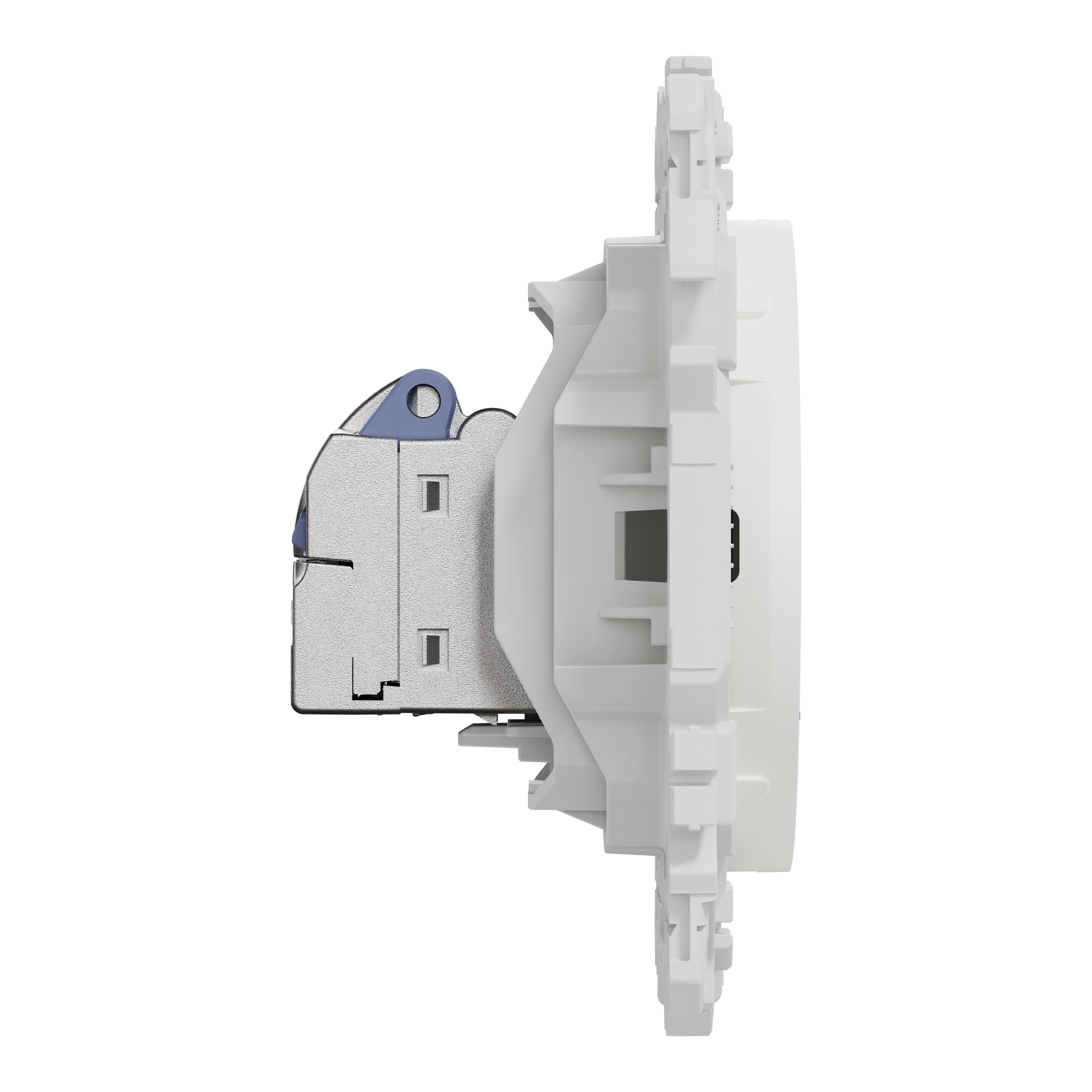Prise RJ45 Odace, SCHNEIDER ELECTRIC, blanc - 4