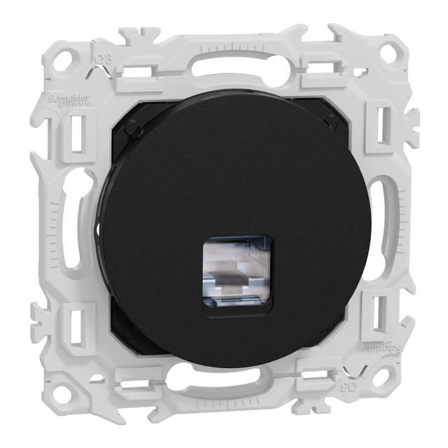 Prise RJ45 encastrable ODACE - SCHNEIDER ELECTRIC