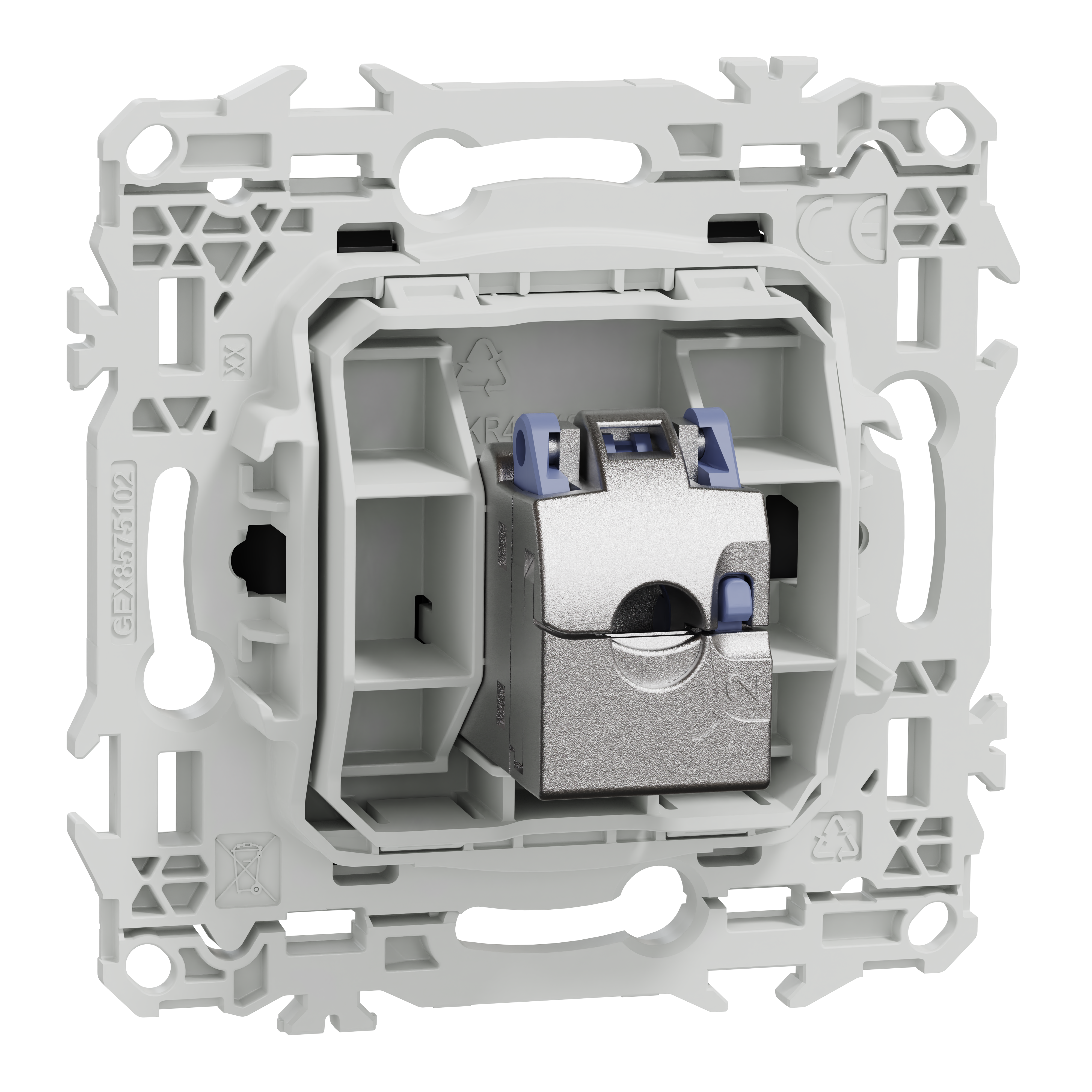 Prise RJ45 encastrable ODACE - SCHNEIDER ELECTRIC - 4