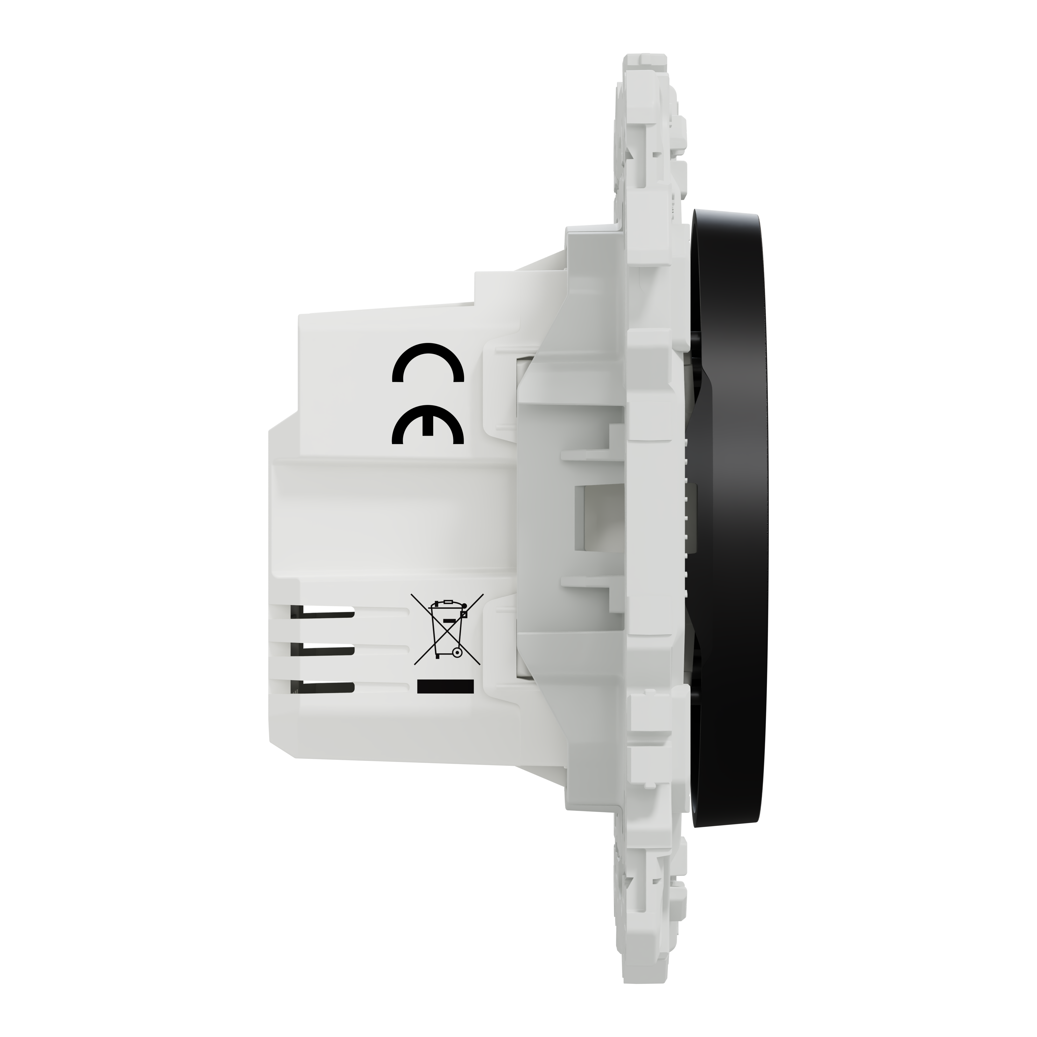 Interrupteur volet roulant connecté Wiser Odace, SCHNEIDER ELECTRIC, noir - 6