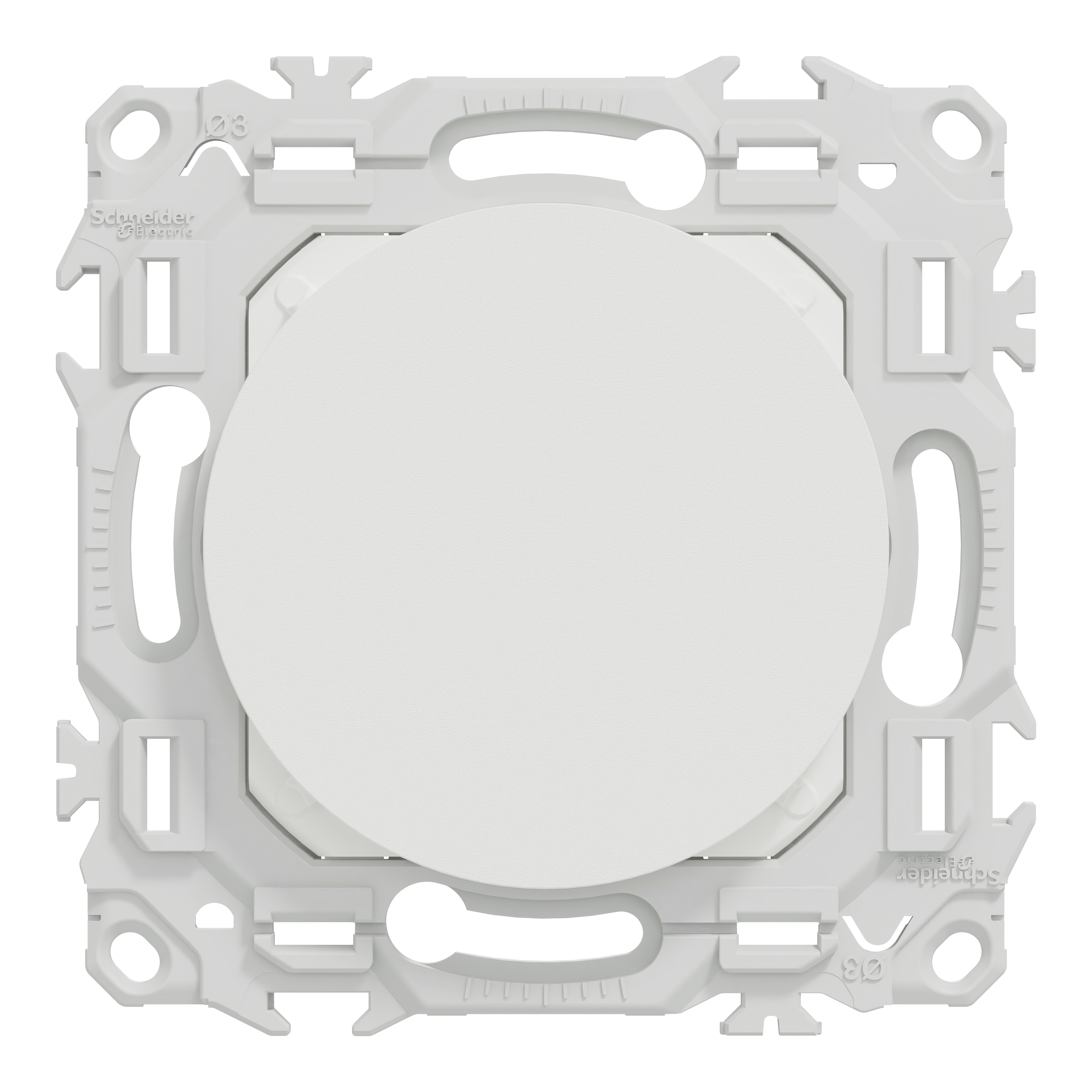 Obturateur blanc ODACE  - SCHNEIDER ELECTRIC - 8