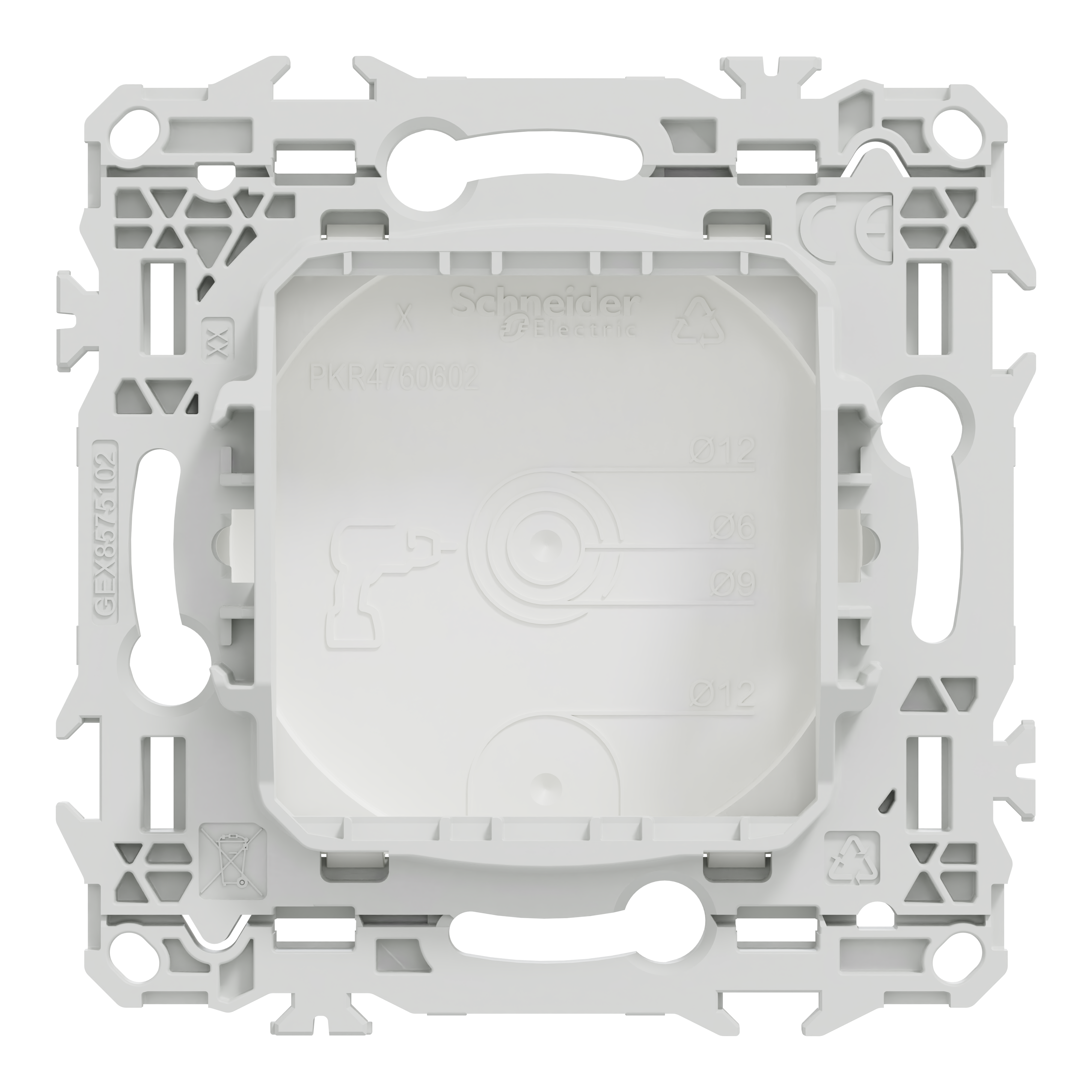 Obturateur blanc ODACE  - SCHNEIDER ELECTRIC - 5