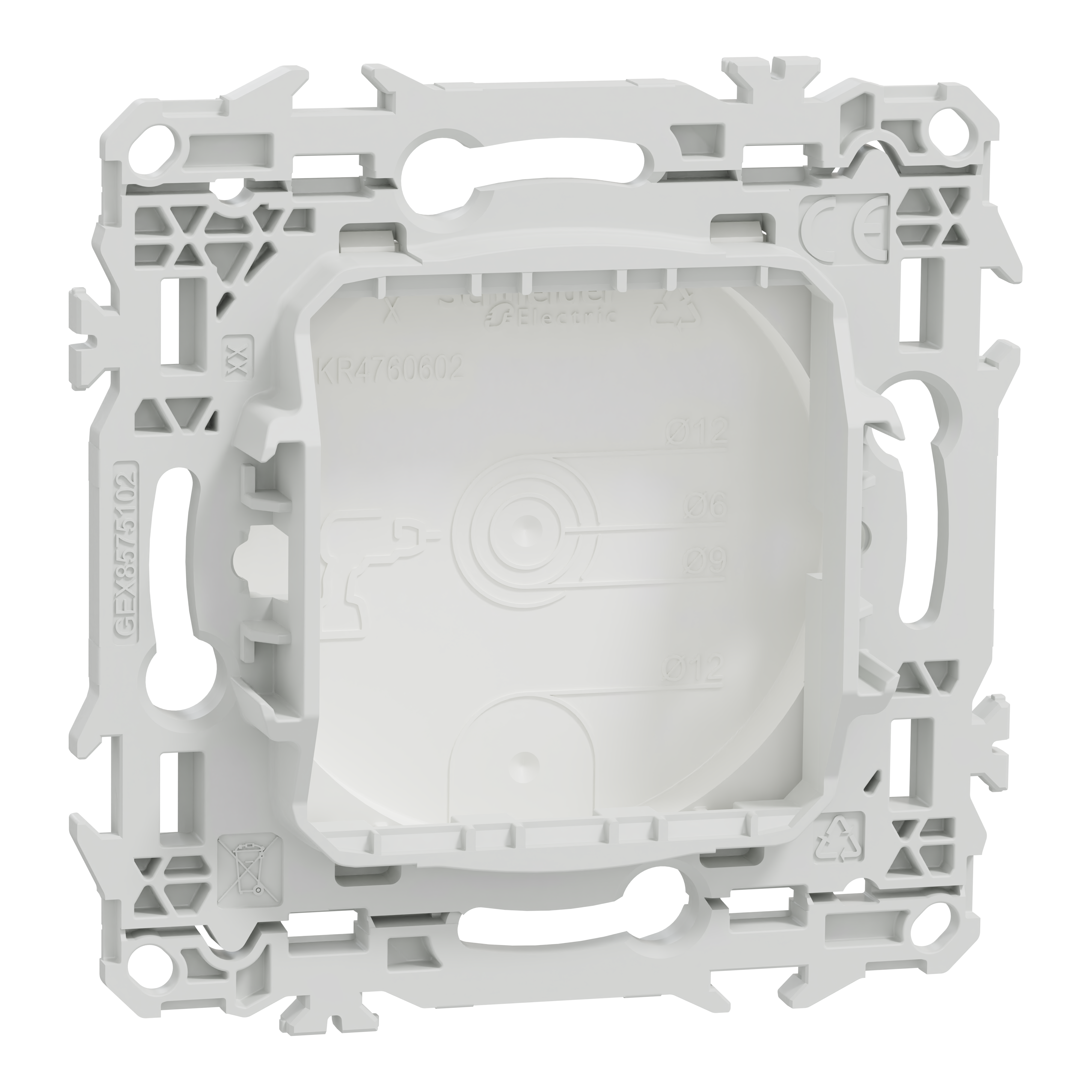 Obturateur blanc ODACE  - SCHNEIDER ELECTRIC - 4