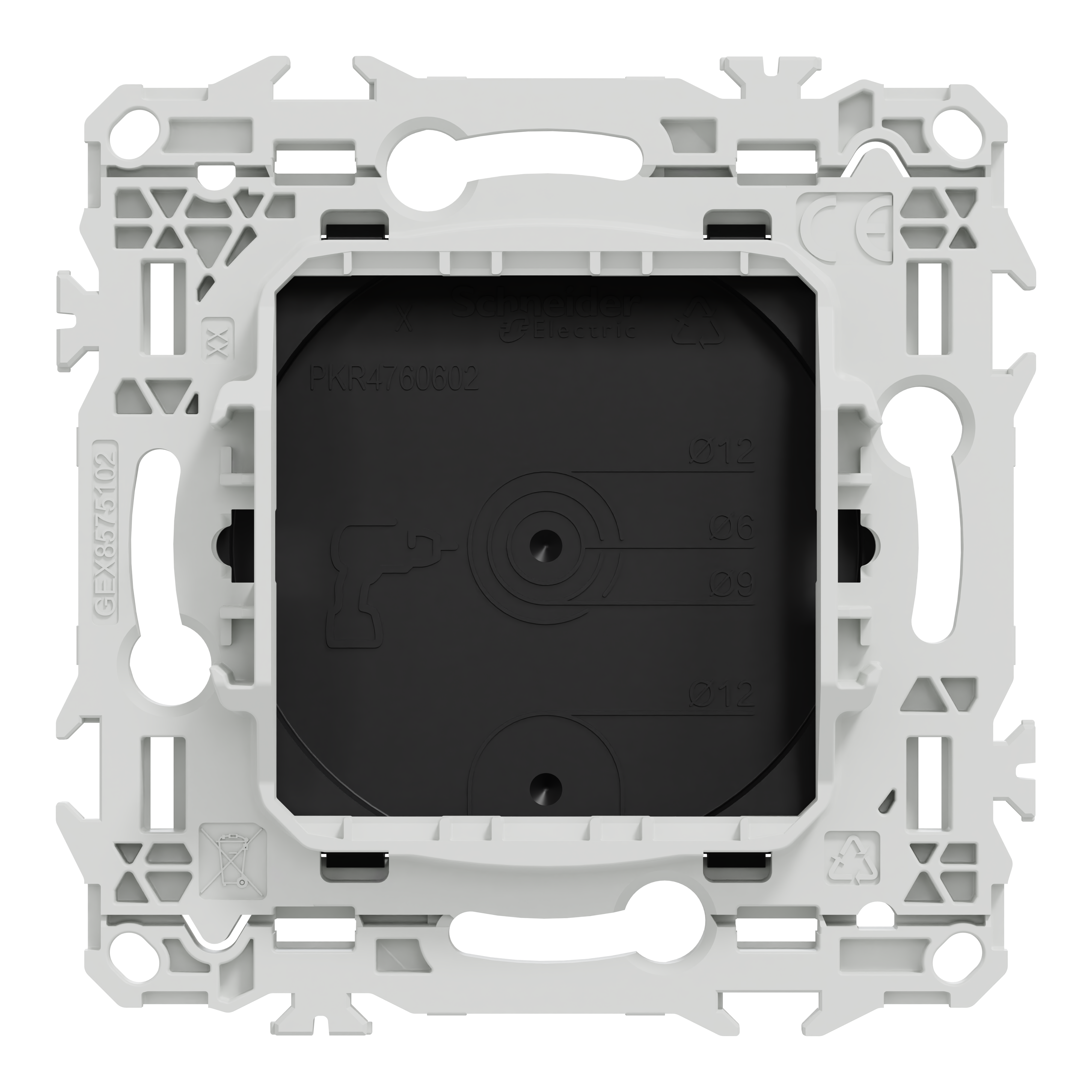 Obturateur noir ODACE - SCHNEIDER ELECTRIC - 5