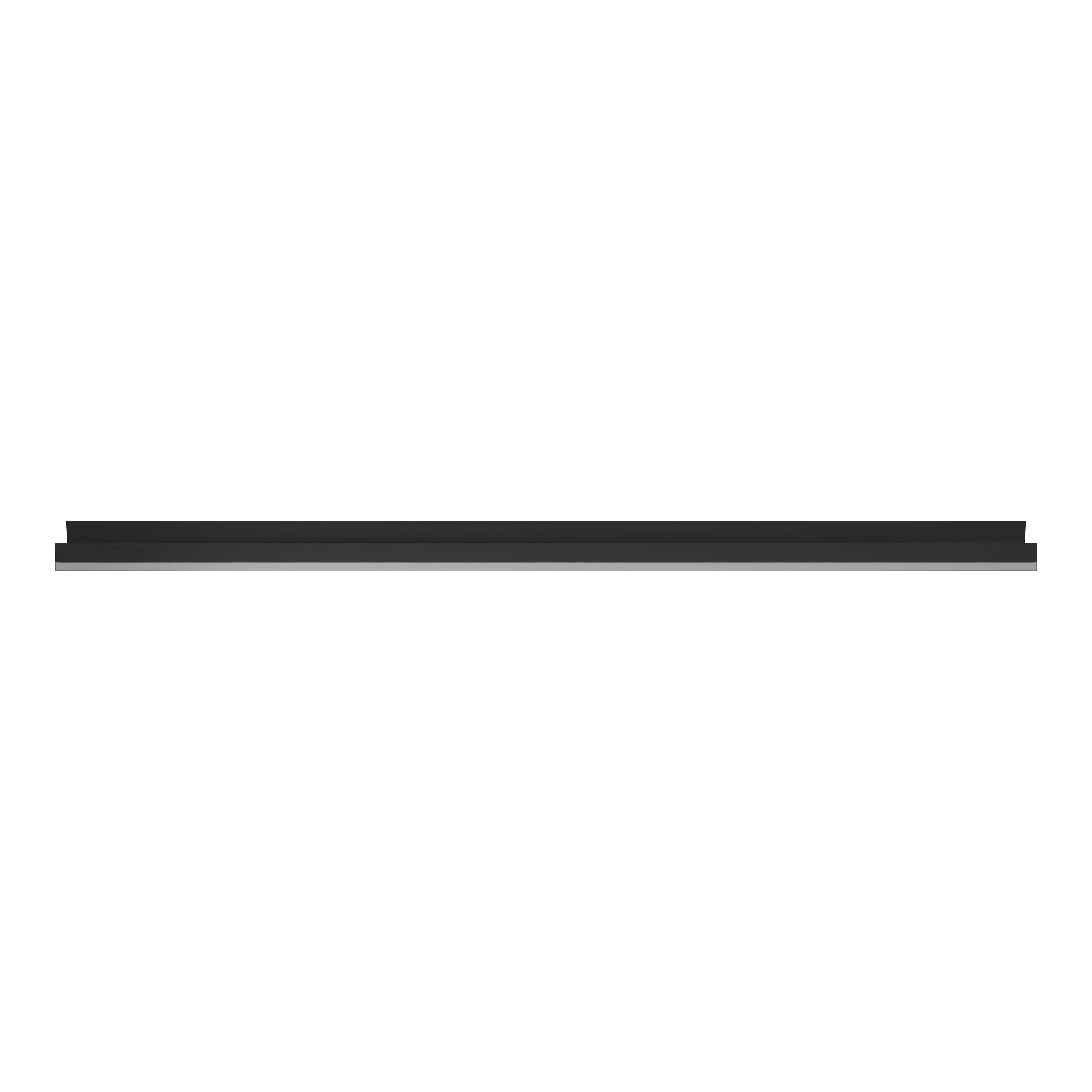 Plaque triple Odace Métal, SCHNEIDER ELECTRIC, effet titane support noir - 7