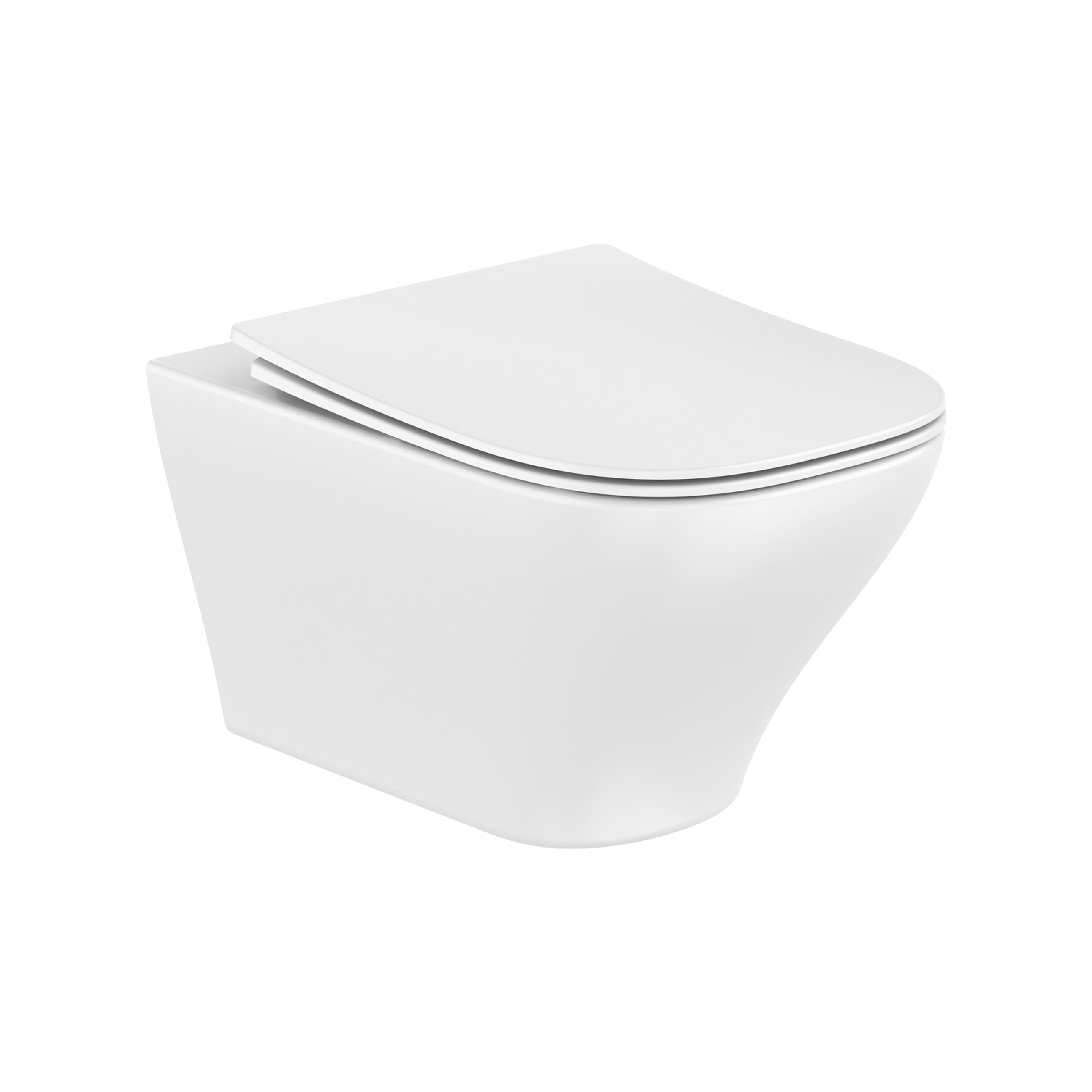 Miska WC wisząca bezkołnierzowa Adagio wirowa Roca Rimless® Vortex