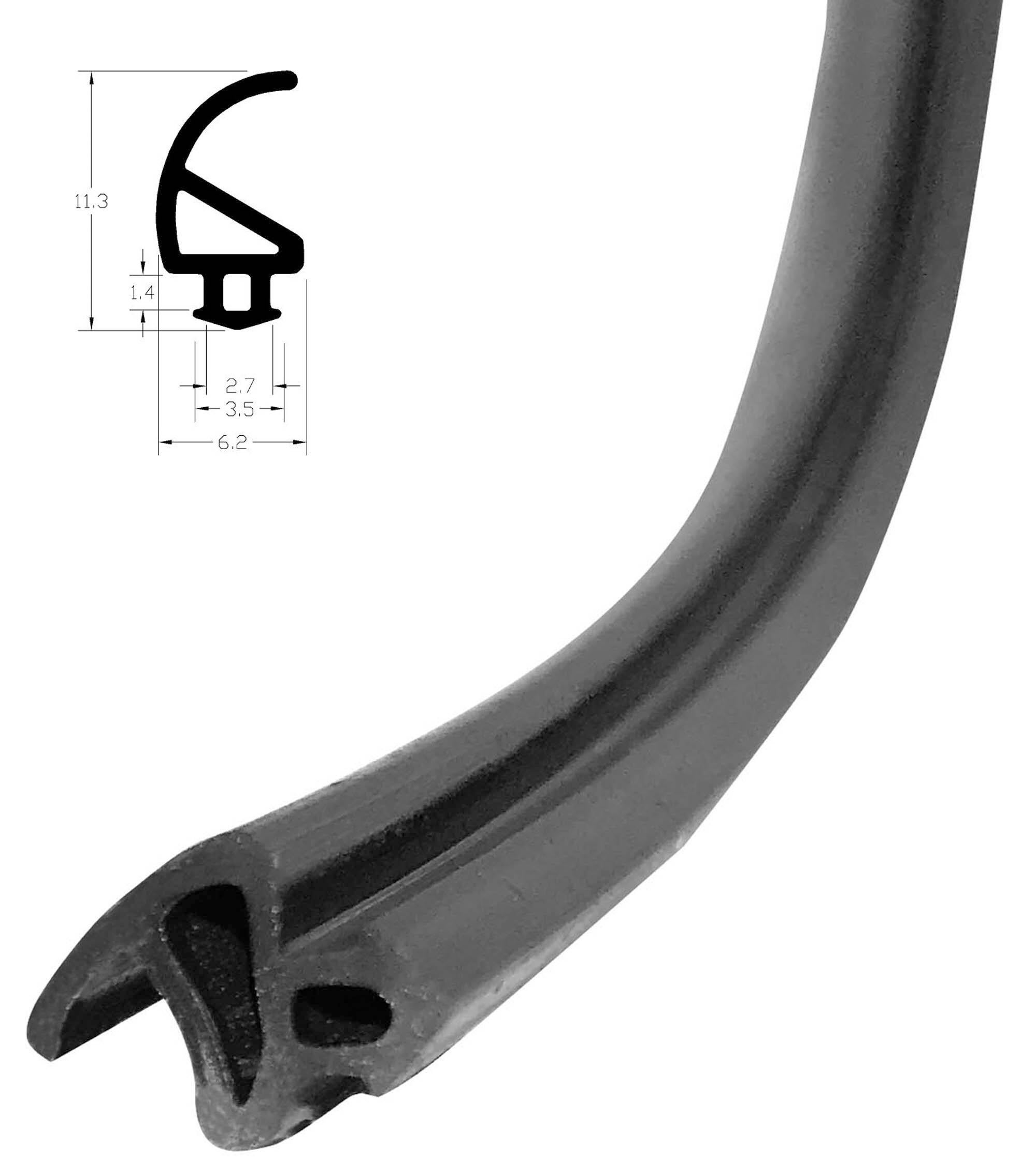 6M  JUNTA DE EPDM PARA ACRISTALAR 2MM - 2